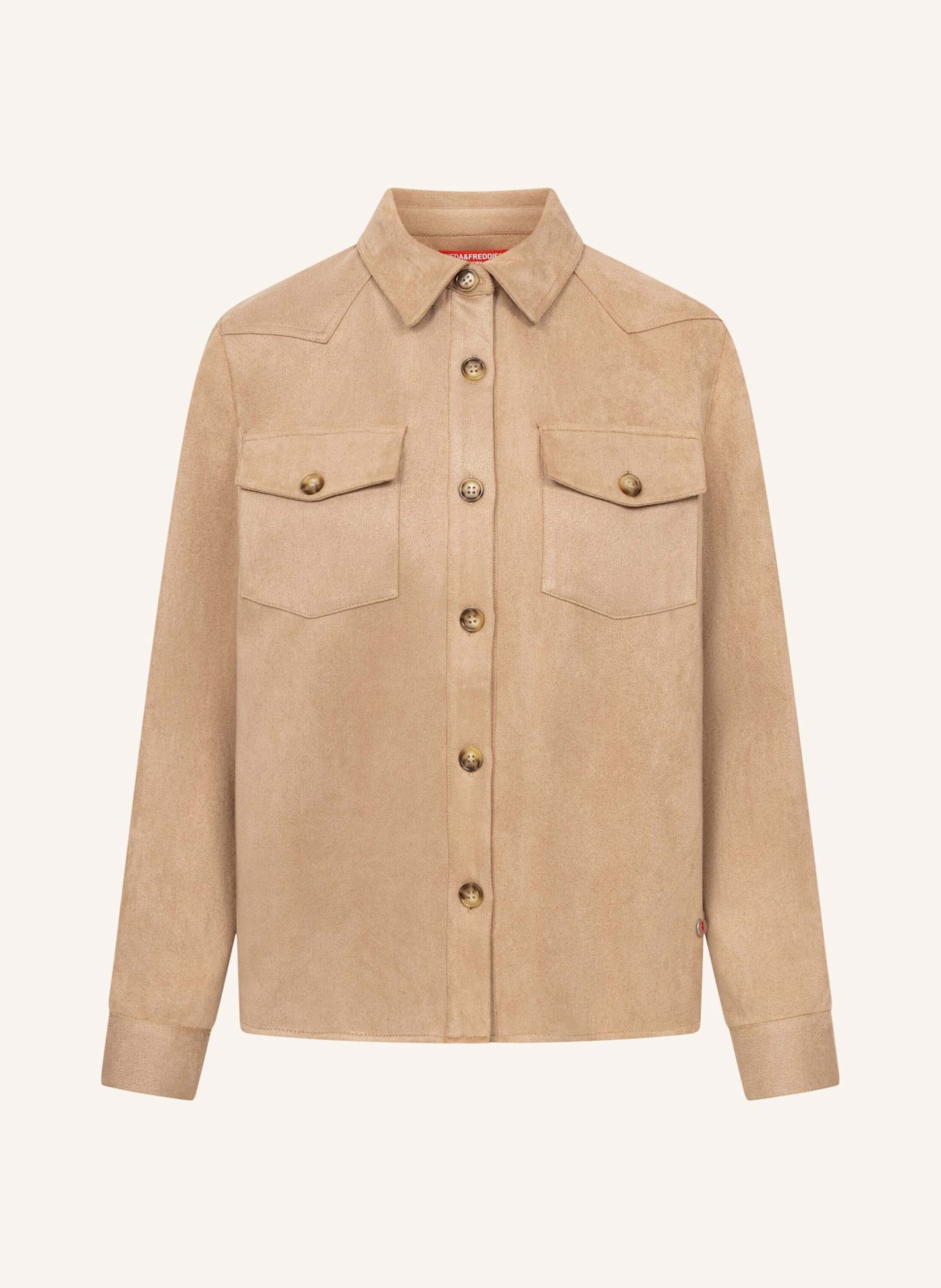 FRIEDA & FREDDIES Blusenshirt: BEIGE