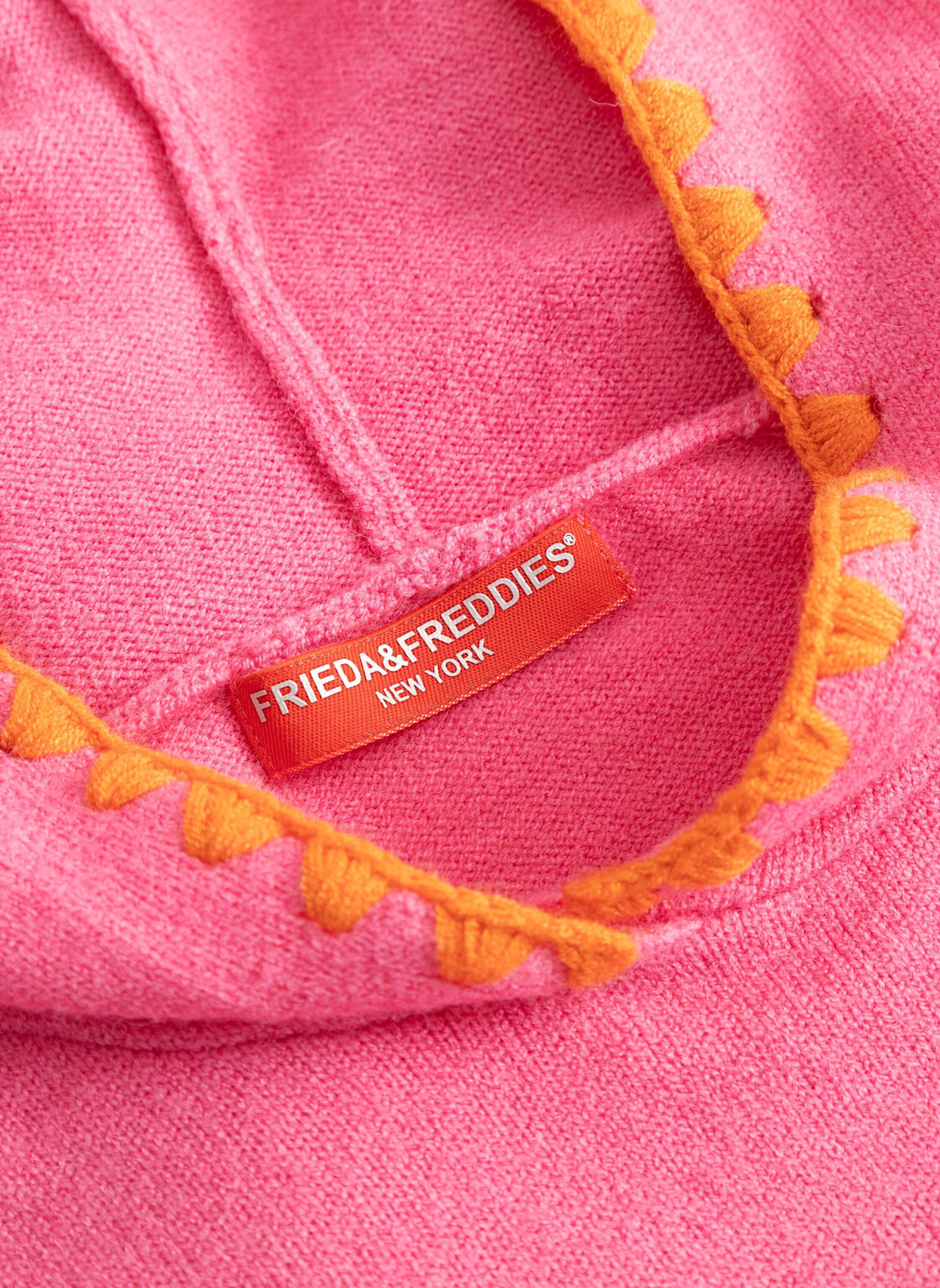FRIEDA & FREDDIES Strick-Hoodie: PINK