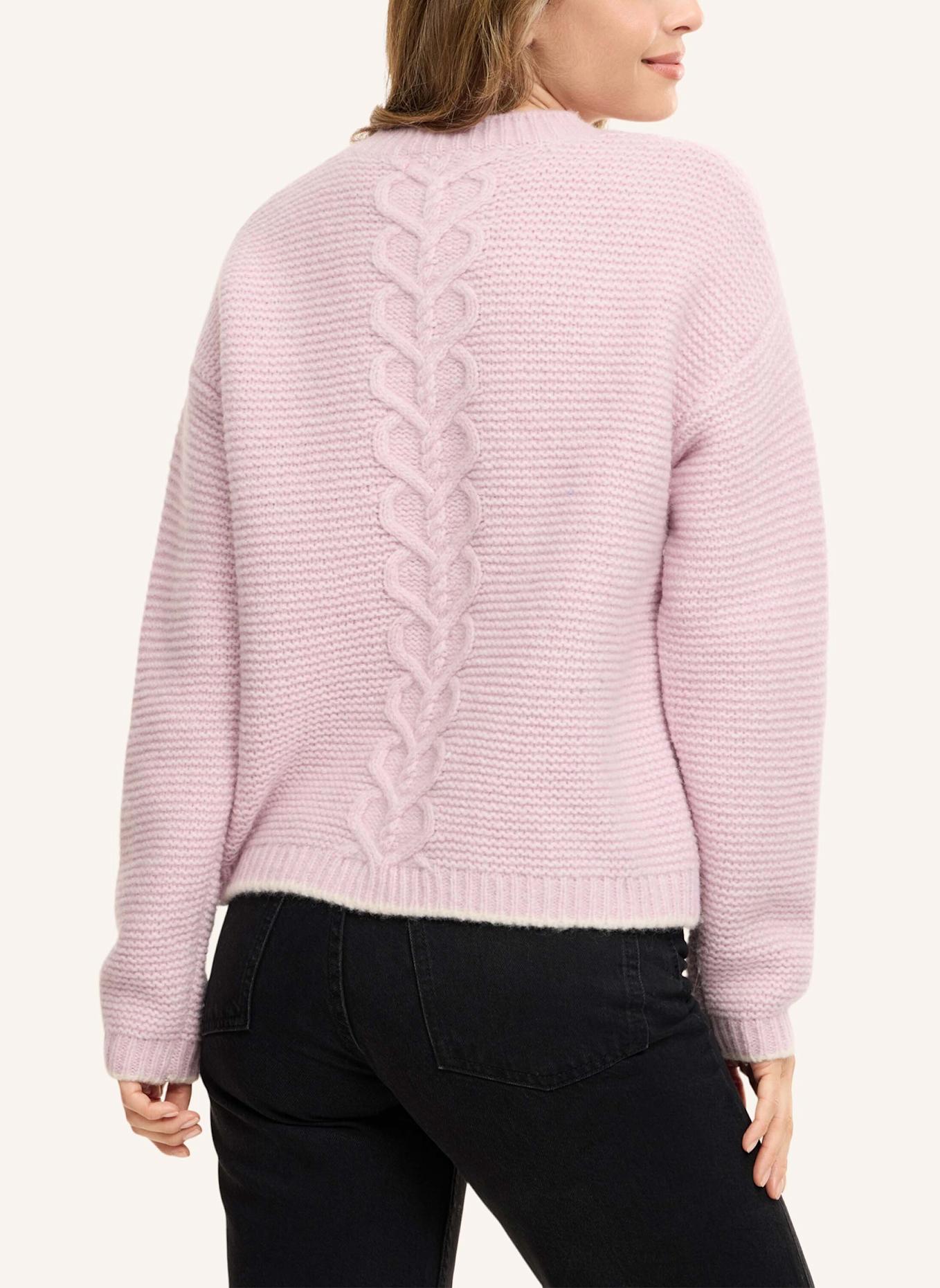 FRIEDA & FREDDIES Pullover mit Zopfstrickdetail: BEIGE