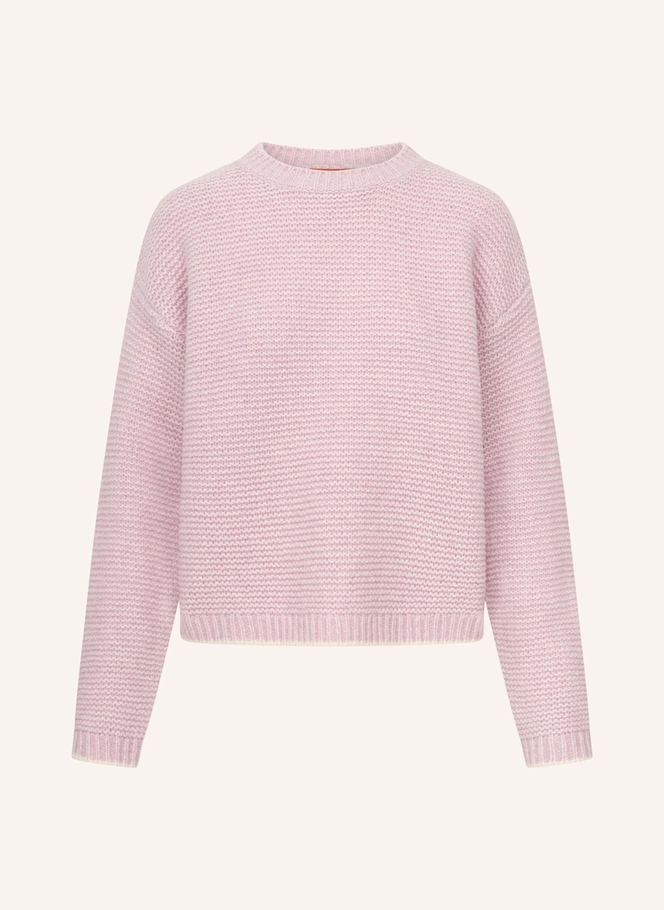 FRIEDA & FREDDIES Pullover mit Zopfstrickdetail: BEIGE