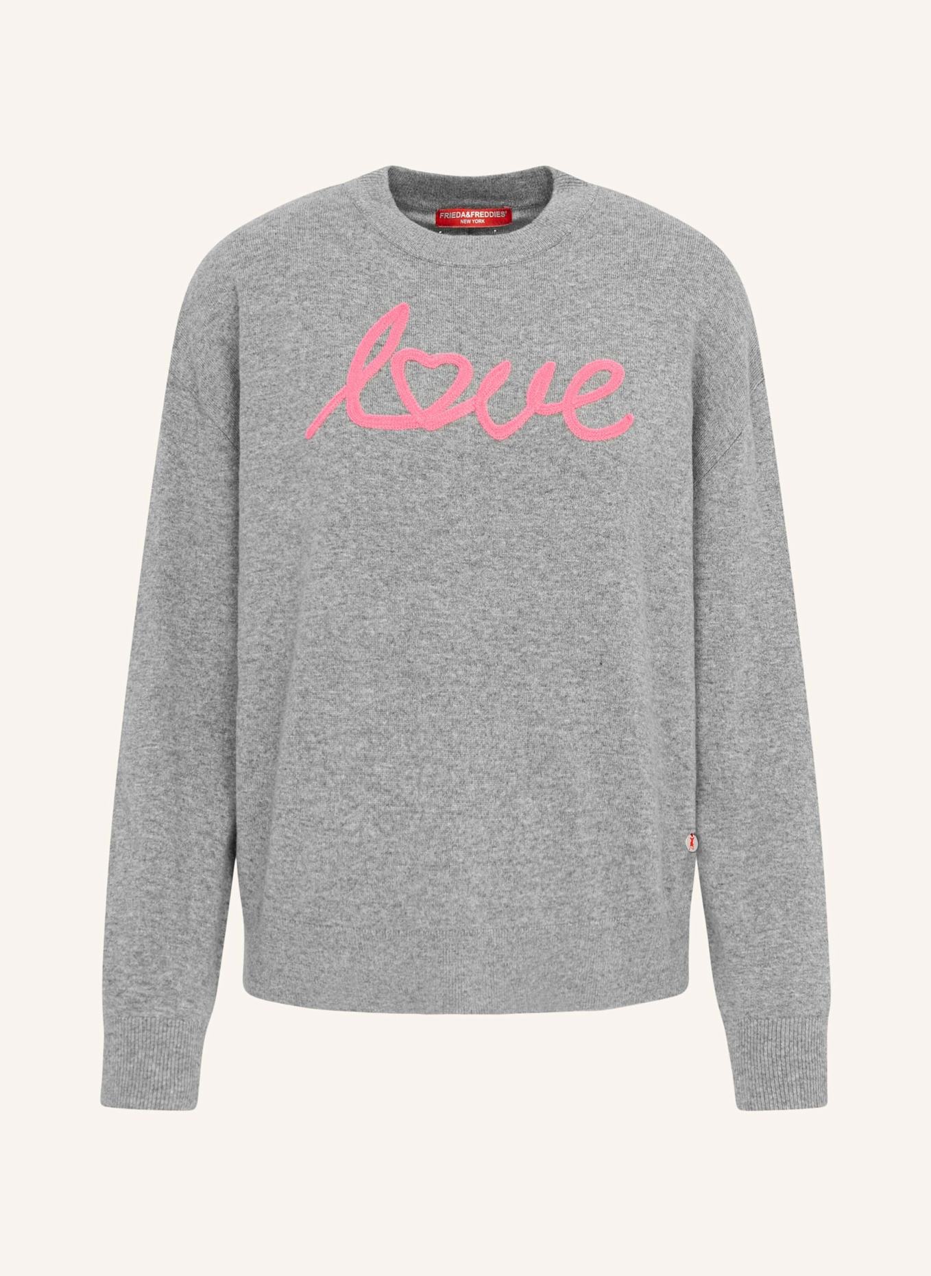 FRIEDA & FREDDIES Pullover: GRAU