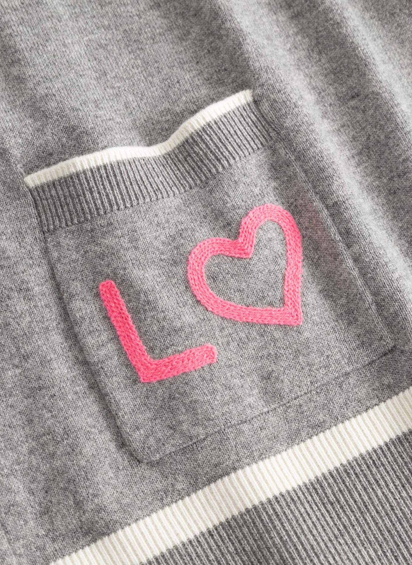 FRIEDA & FREDDIES Strickjacke: GRAU