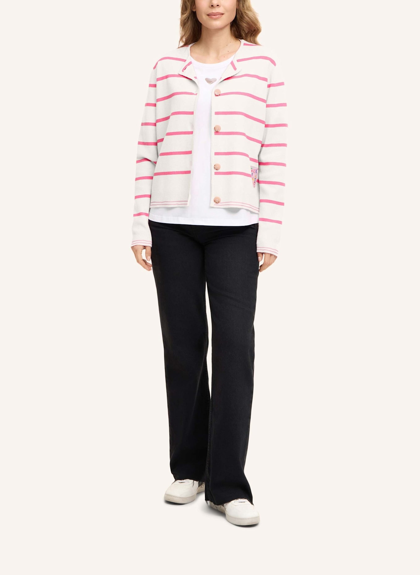 FRIEDA & FREDDIES Strickjacke: BEIGE