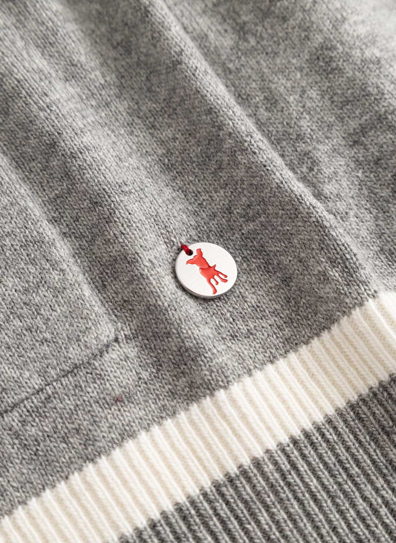 FRIEDA & FREDDIES Strickjacke: GRAU