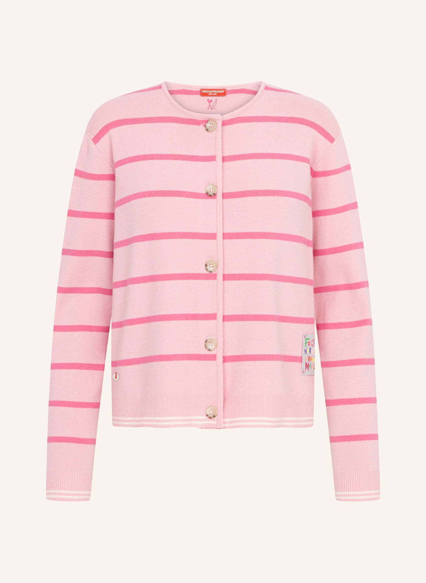 FRIEDA & FREDDIES Strickjacke: BEIGE