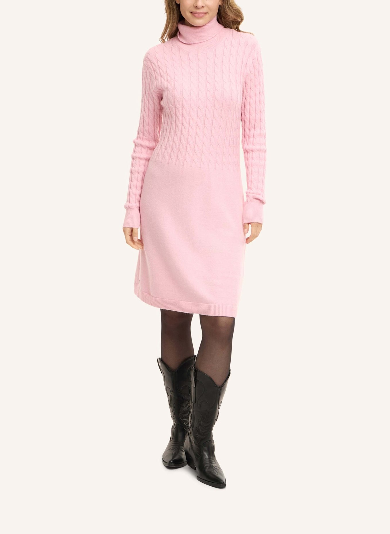 FRIEDA & FREDDIES Strickkleid: BEIGE