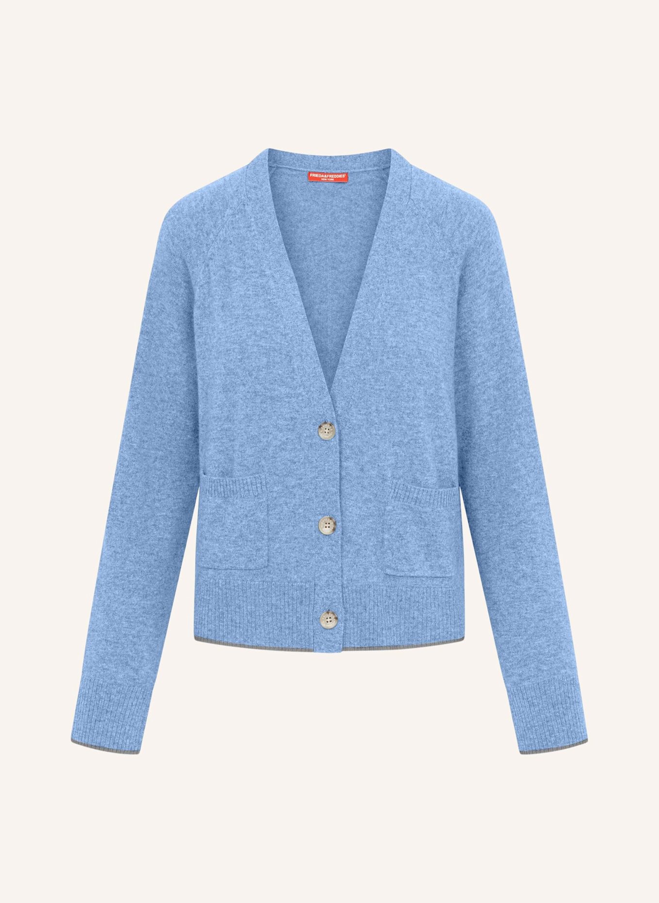 FRIEDA & FREDDIES Strickjacke: BEIGE