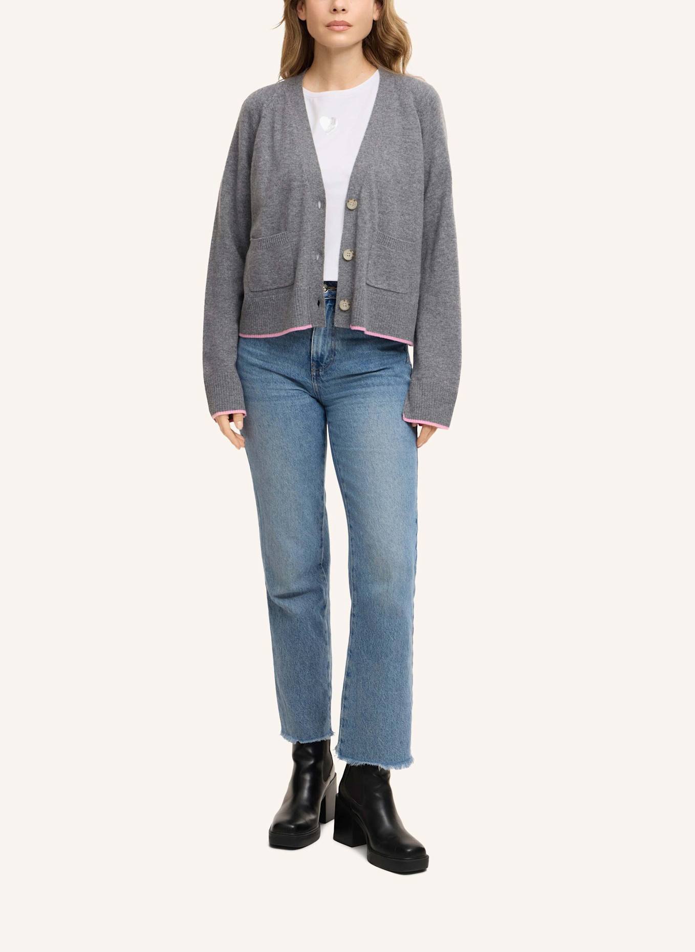 FRIEDA & FREDDIES Strickjacke: BEIGE
