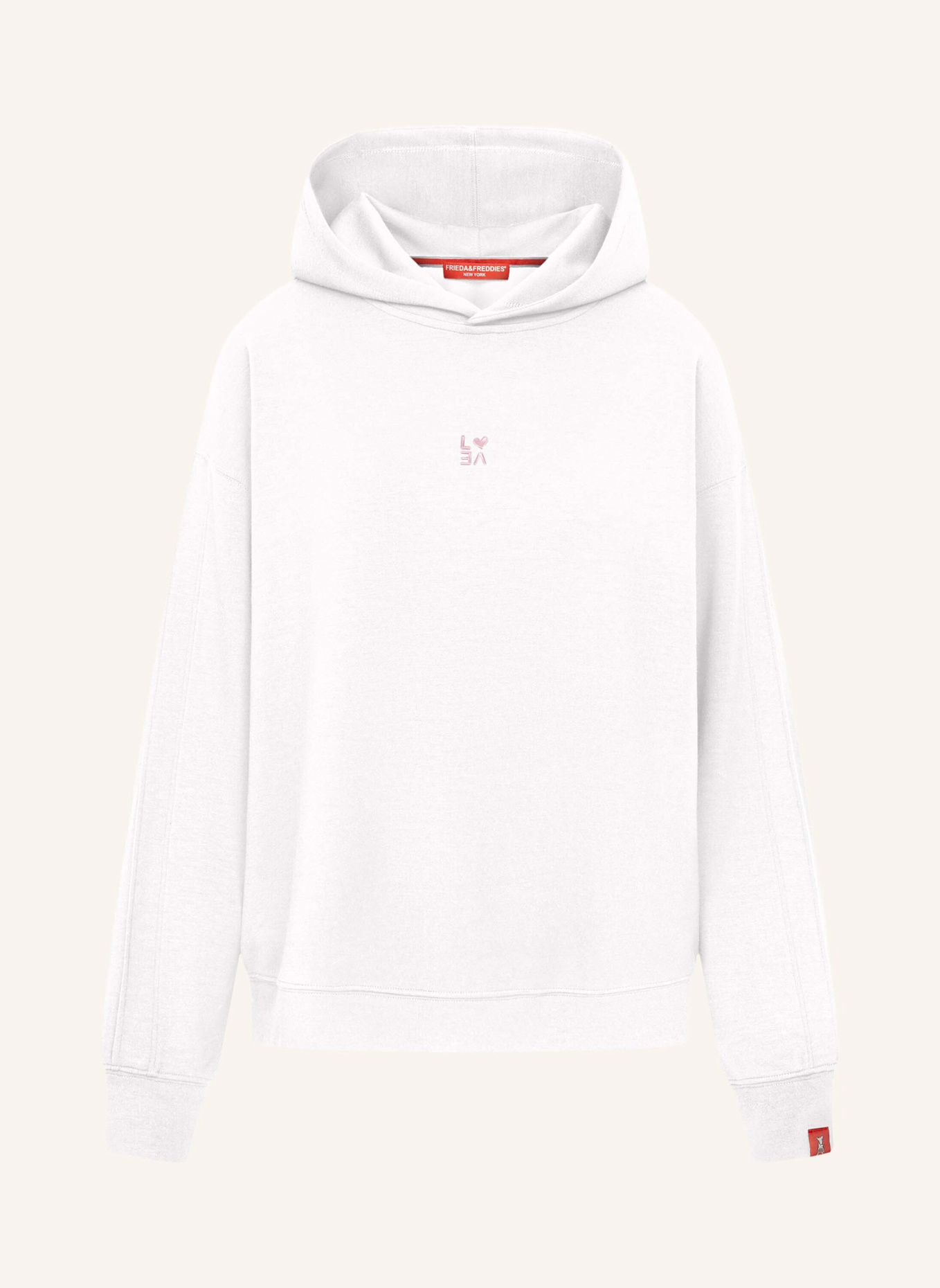 FRIEDA & FREDDIES Oversized-Hoodie: BEIGE