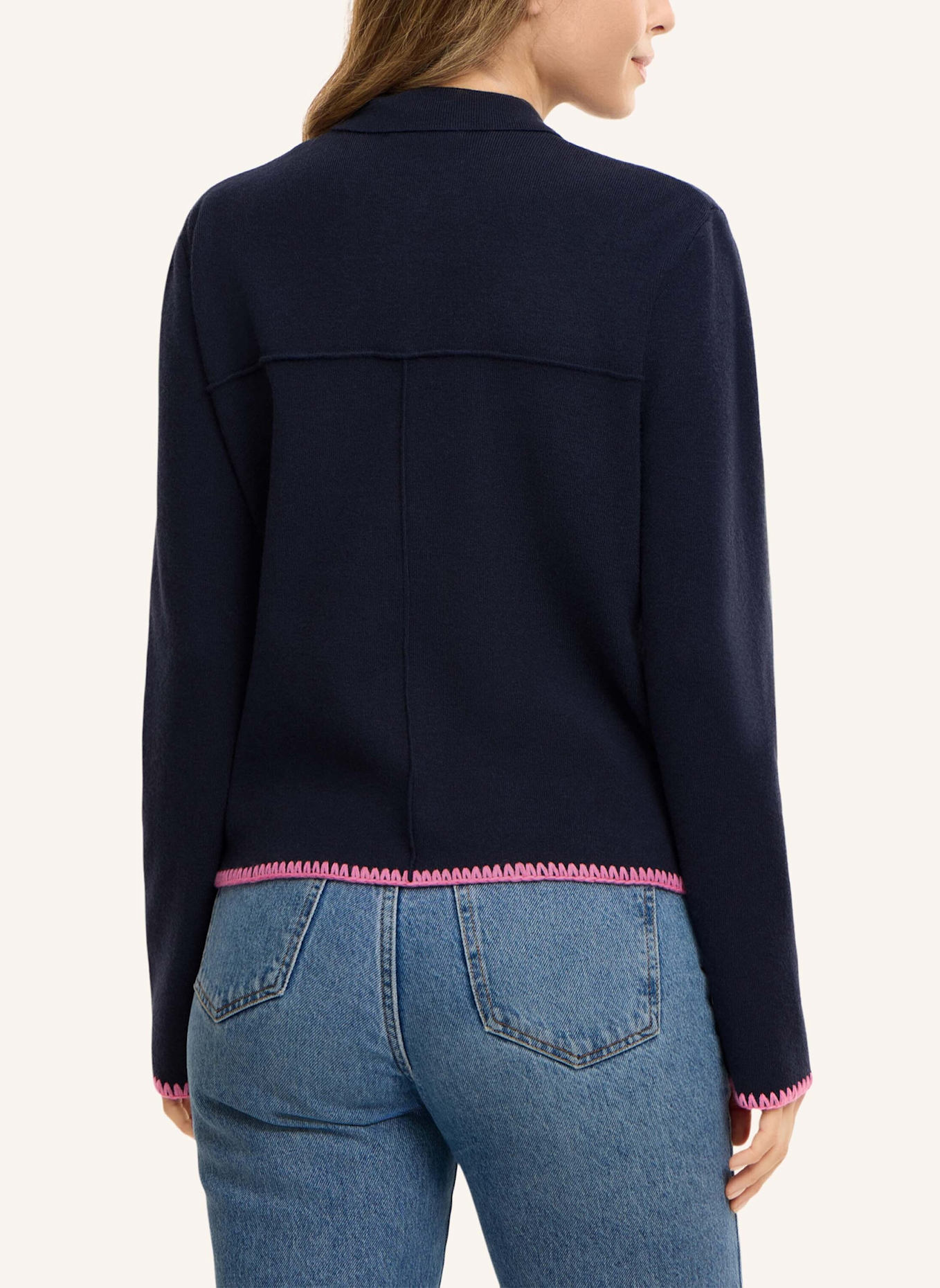 FRIEDA & FREDDIES Strickjacke: DUNKELBLAU