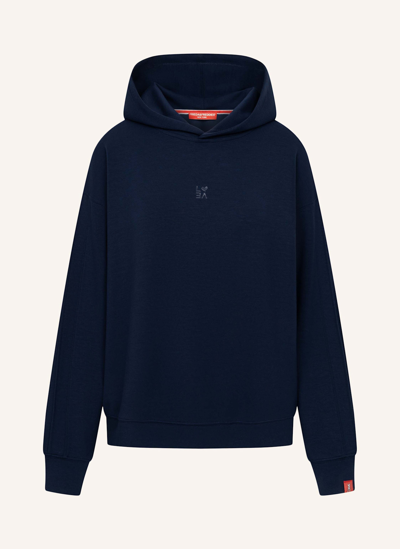 FRIEDA & FREDDIES Oversized-Hoodie: BEIGE