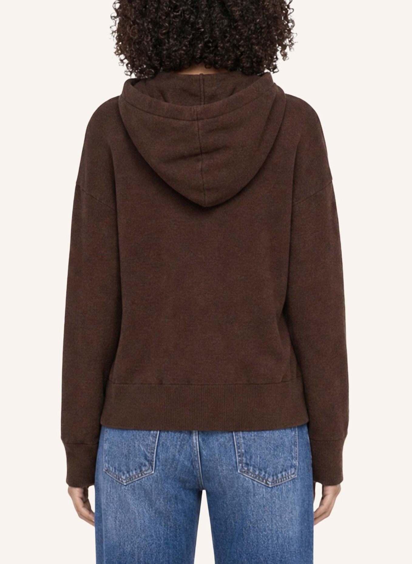 FRIEDA & FREDDIES Strickpullover mit Kapuze: BEIGE