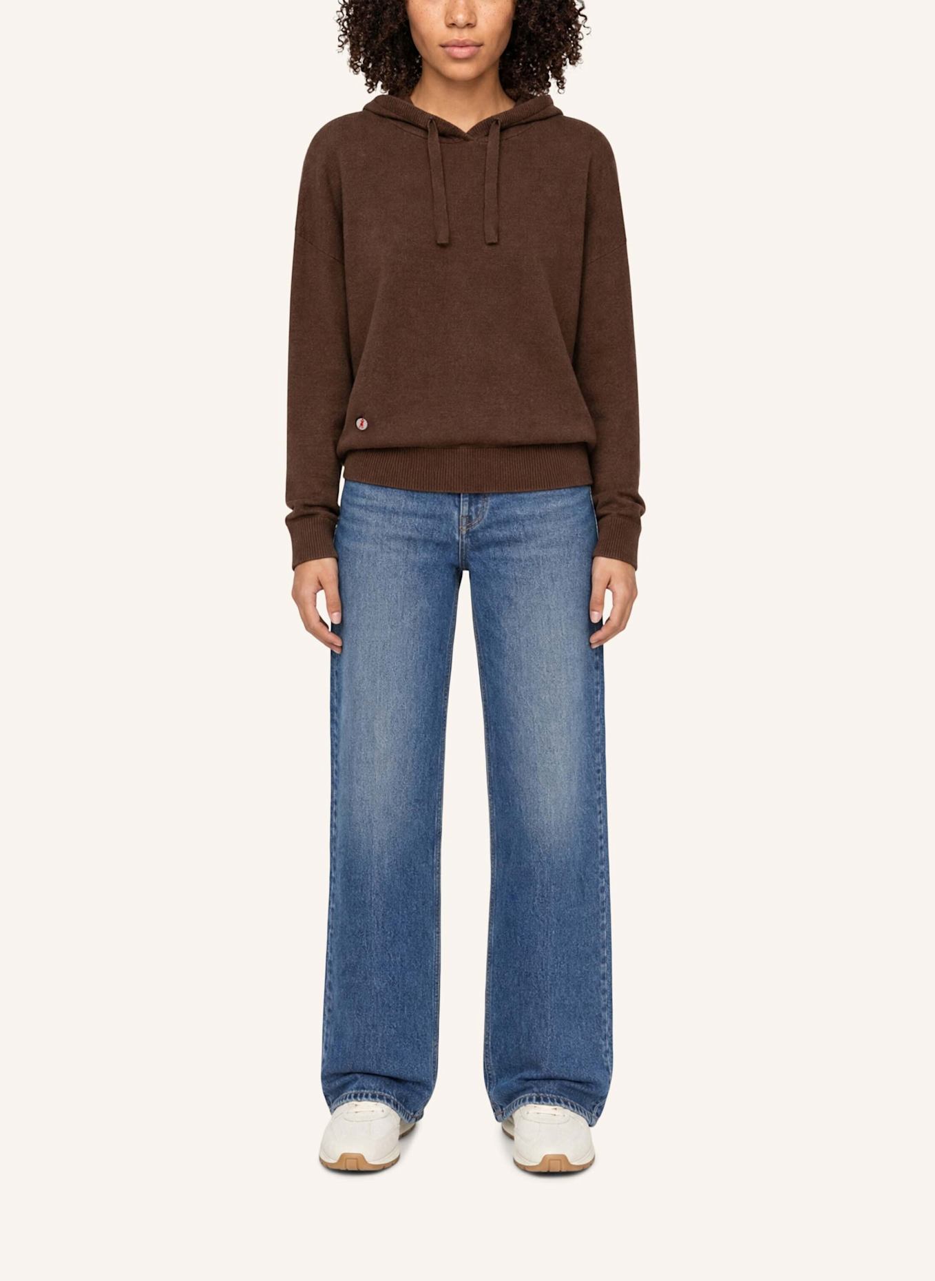 FRIEDA & FREDDIES Strickpullover mit Kapuze: BEIGE