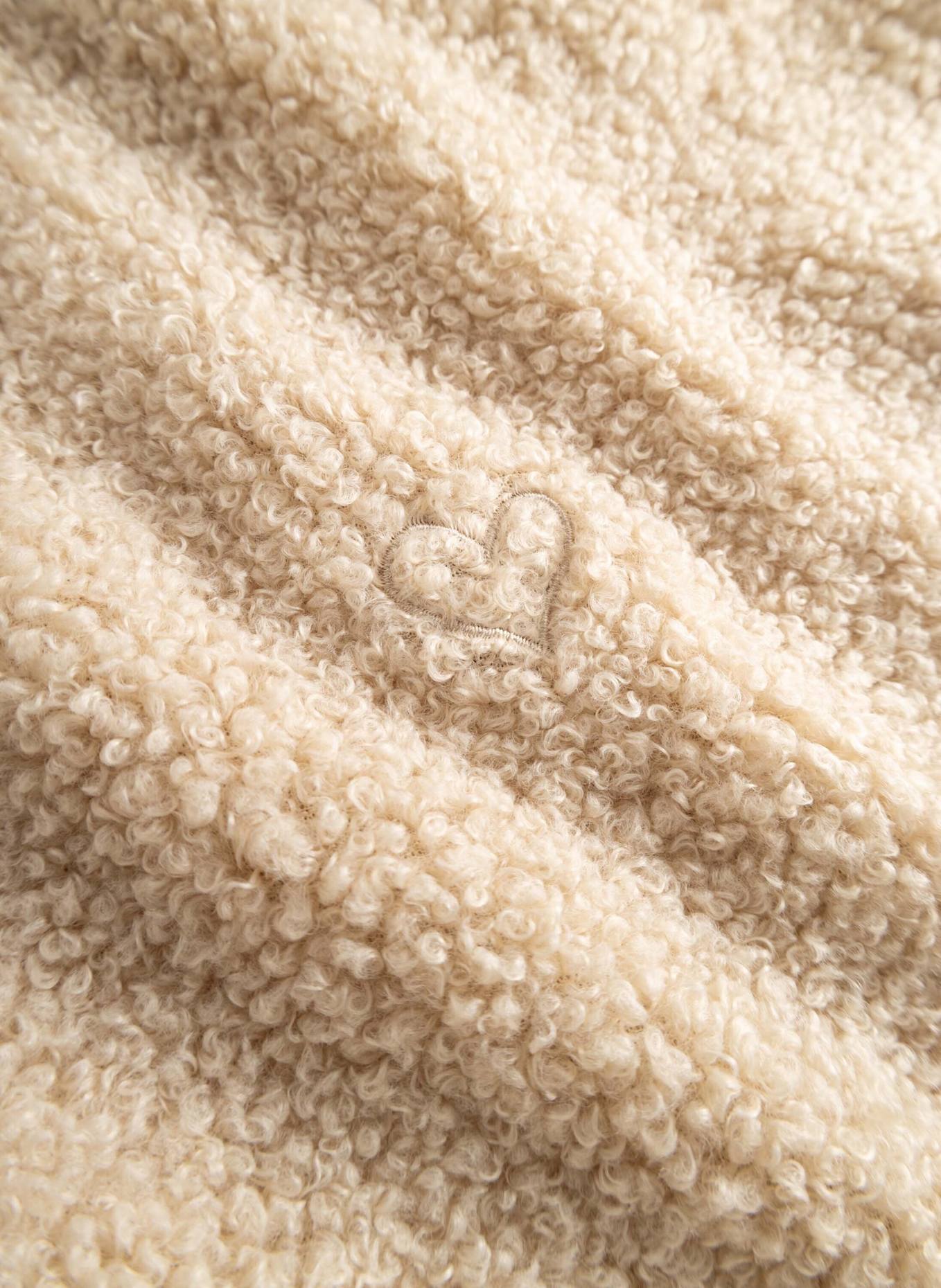 FRIEDA & FREDDIES Teddy-Hoodie: BEIGE