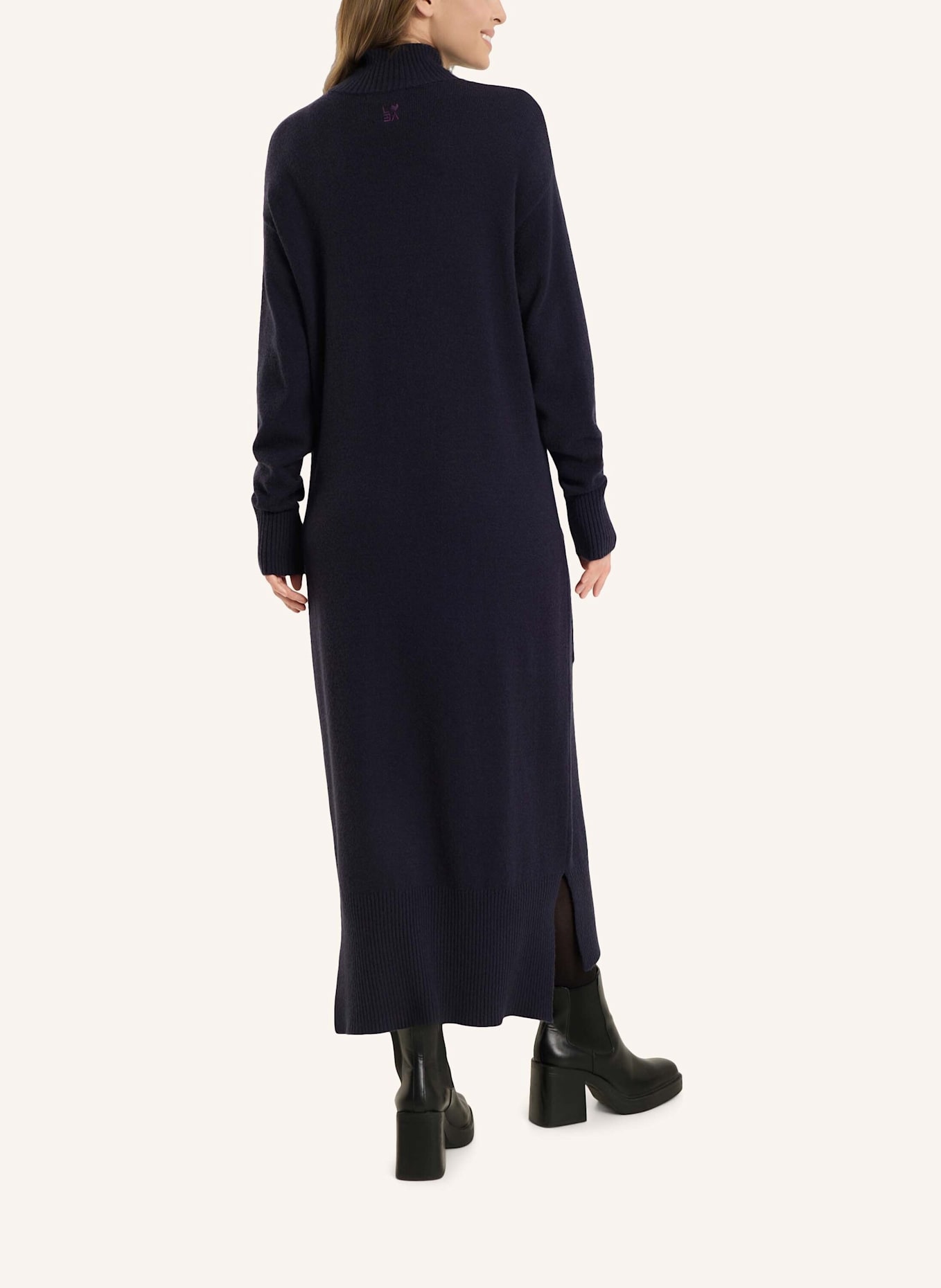 FRIEDA & FREDDIES Strickkleid: DUNKELROT