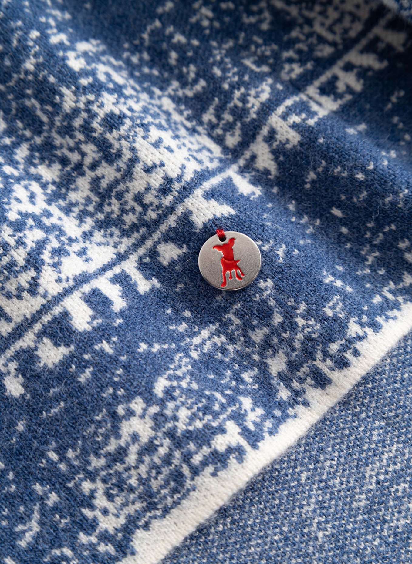 FRIEDA & FREDDIES Strickjacke: BLAU