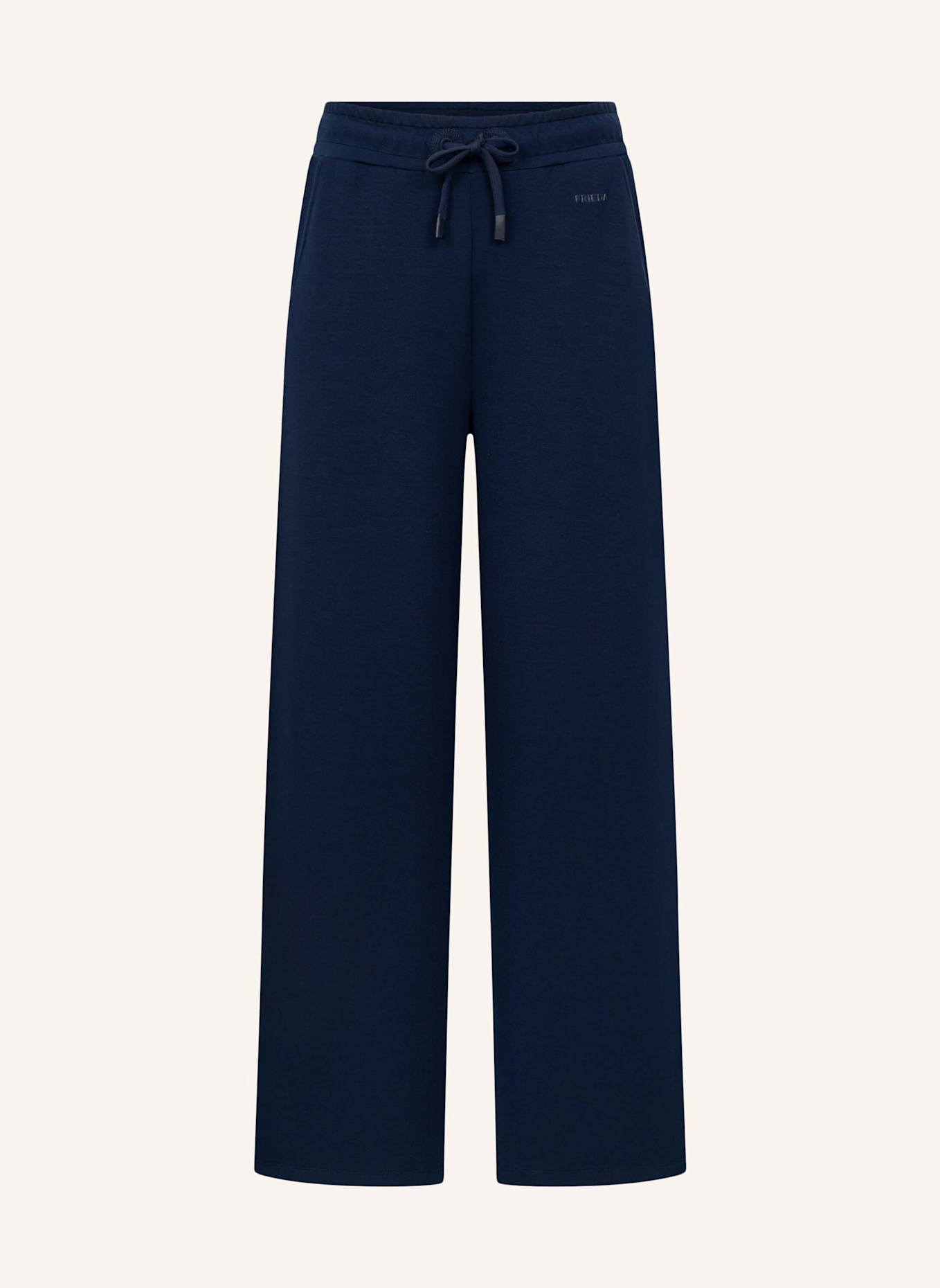 FRIEDA & FREDDIES Hose im Jogging-Stil mit Biesen: BEIGE
