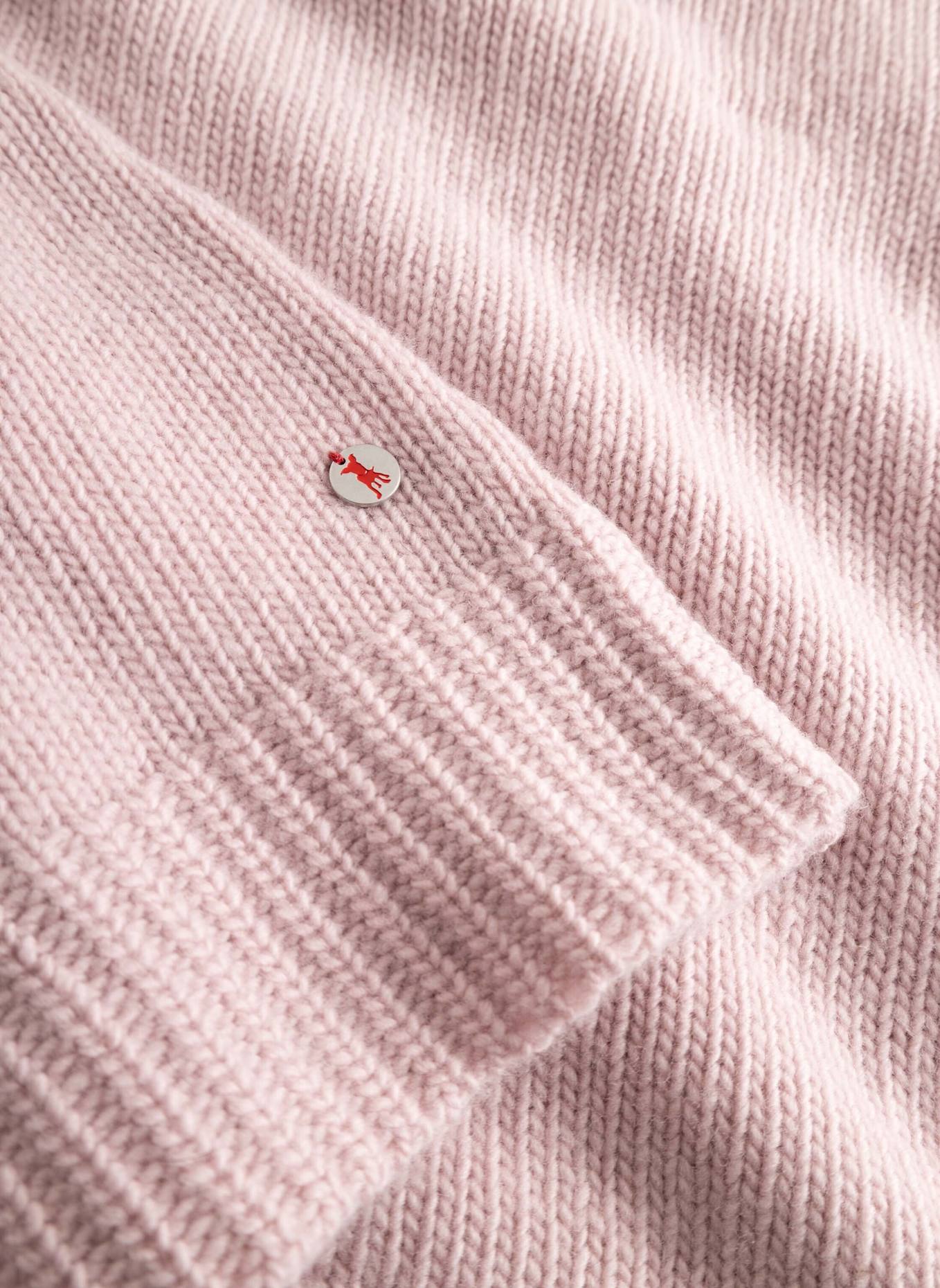 FRIEDA & FREDDIES Strickpullover mit Stehkragen und Daumenlöchern: CREME