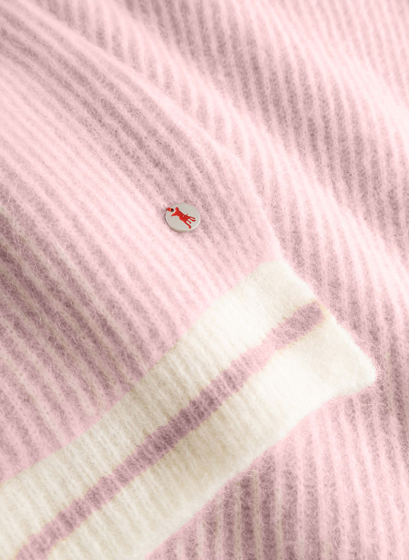 FRIEDA & FREDDIES Strickpullover mit V-Ausschnitt: BEIGE
