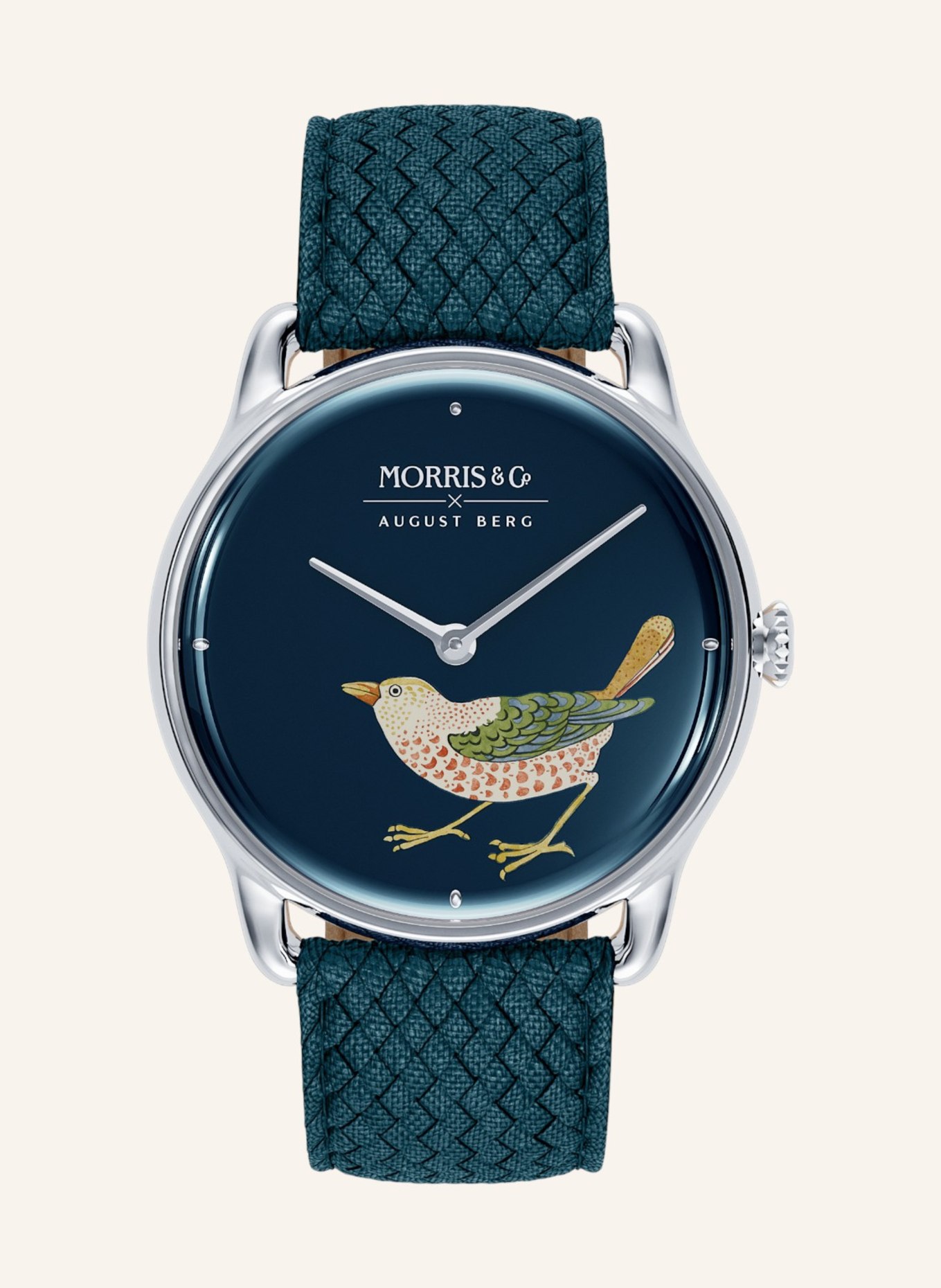 AUGUST BERG Armbanduhr Morris & Co., Farbe: BLAU (Bild 1)
