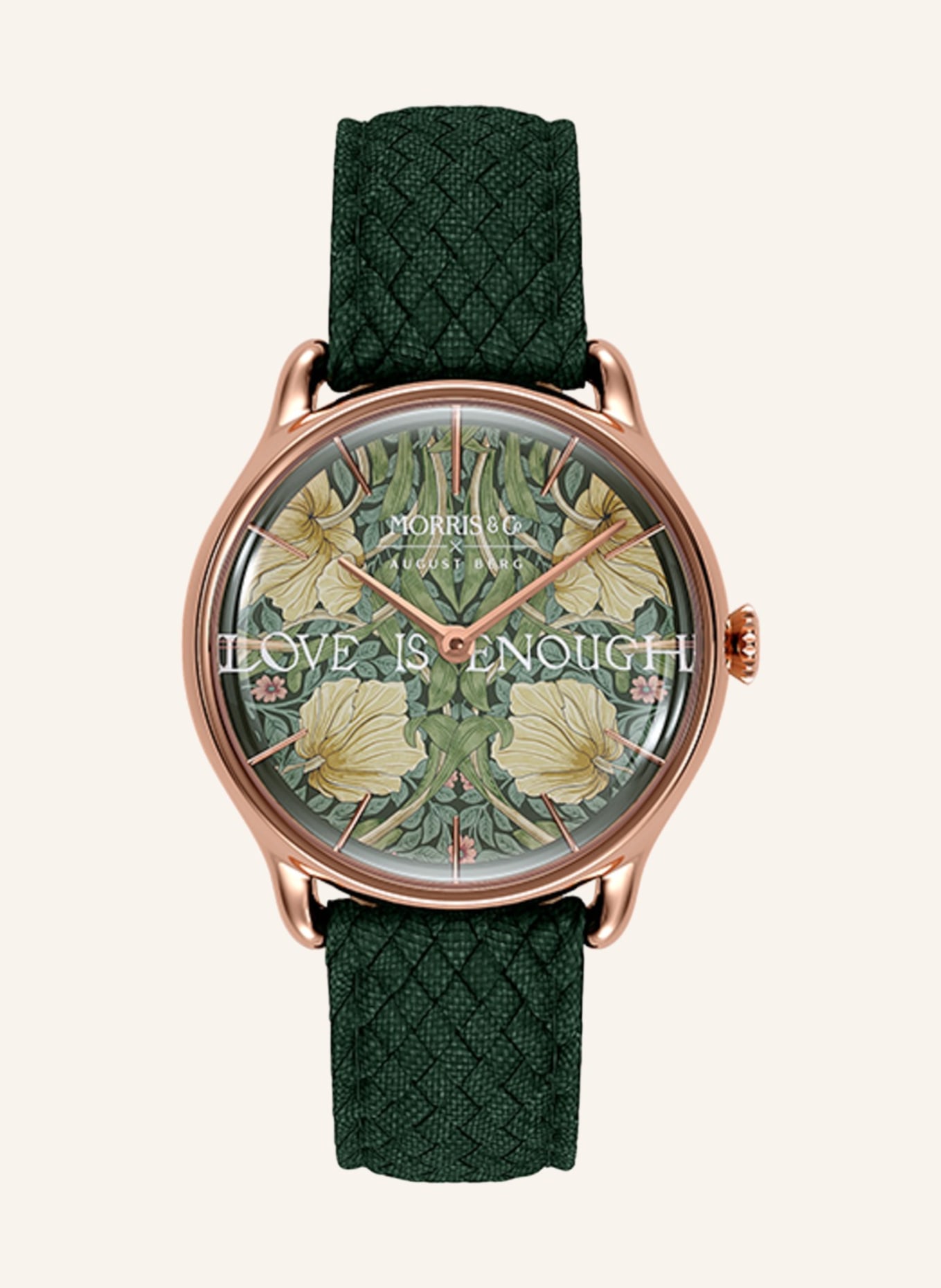 AUGUST BERG Armbanduhr Morris & Co., Farbe: DUNKELGRÜN (Bild 1)
