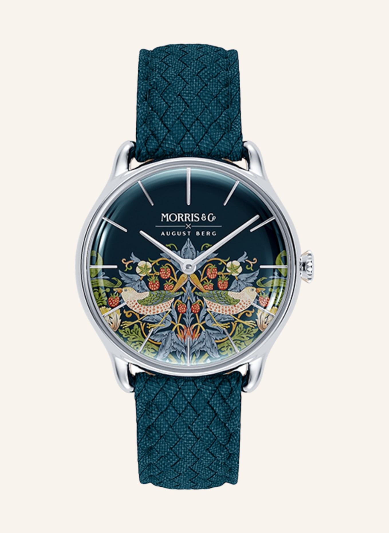 AUGUST BERG Armbanduhr Morris & Co., Farbe: SILBER (Bild 1)