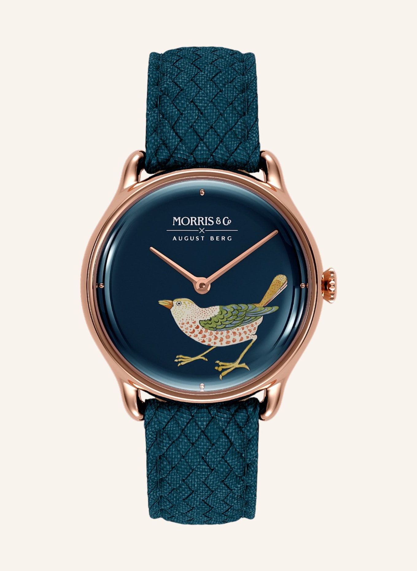 AUGUST BERG Armbanduhr Morris & Co., Farbe: BLAU (Bild 1)