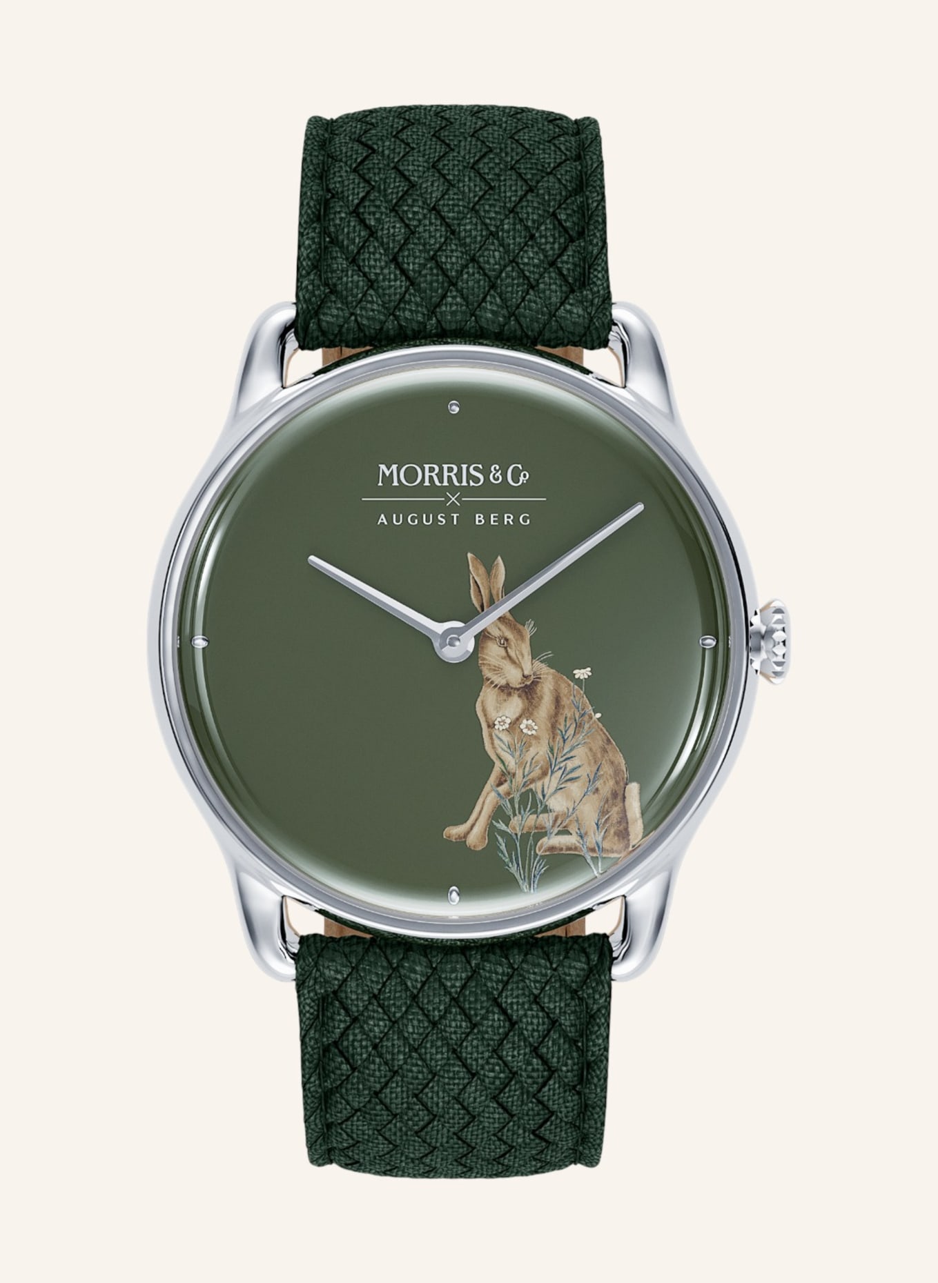AUGUST BERG Armbanduhr Morris & Co., Farbe: GRÜN (Bild 1)