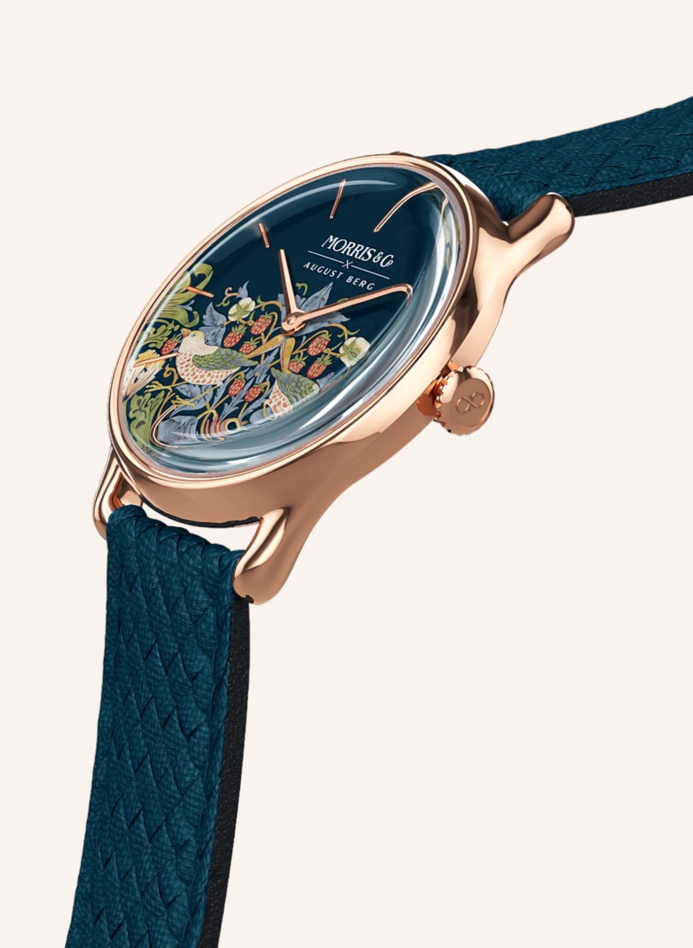 AUGUST BERG Armbanduhr Morris & Co., Farbe: ROSÉGOLD (Bild 2)