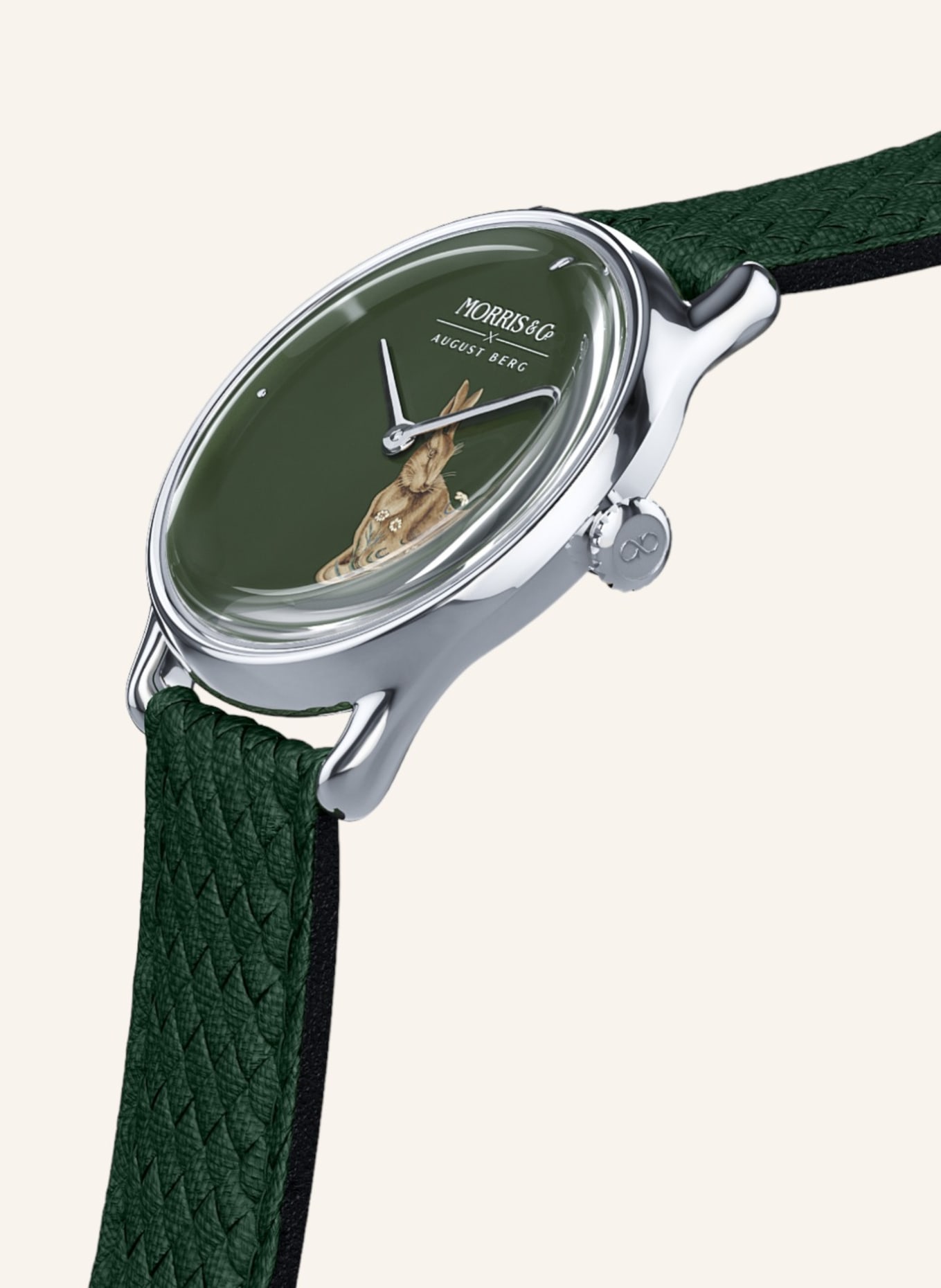AUGUST BERG Armbanduhr Morris & Co., Farbe: GRÜN (Bild 2)
