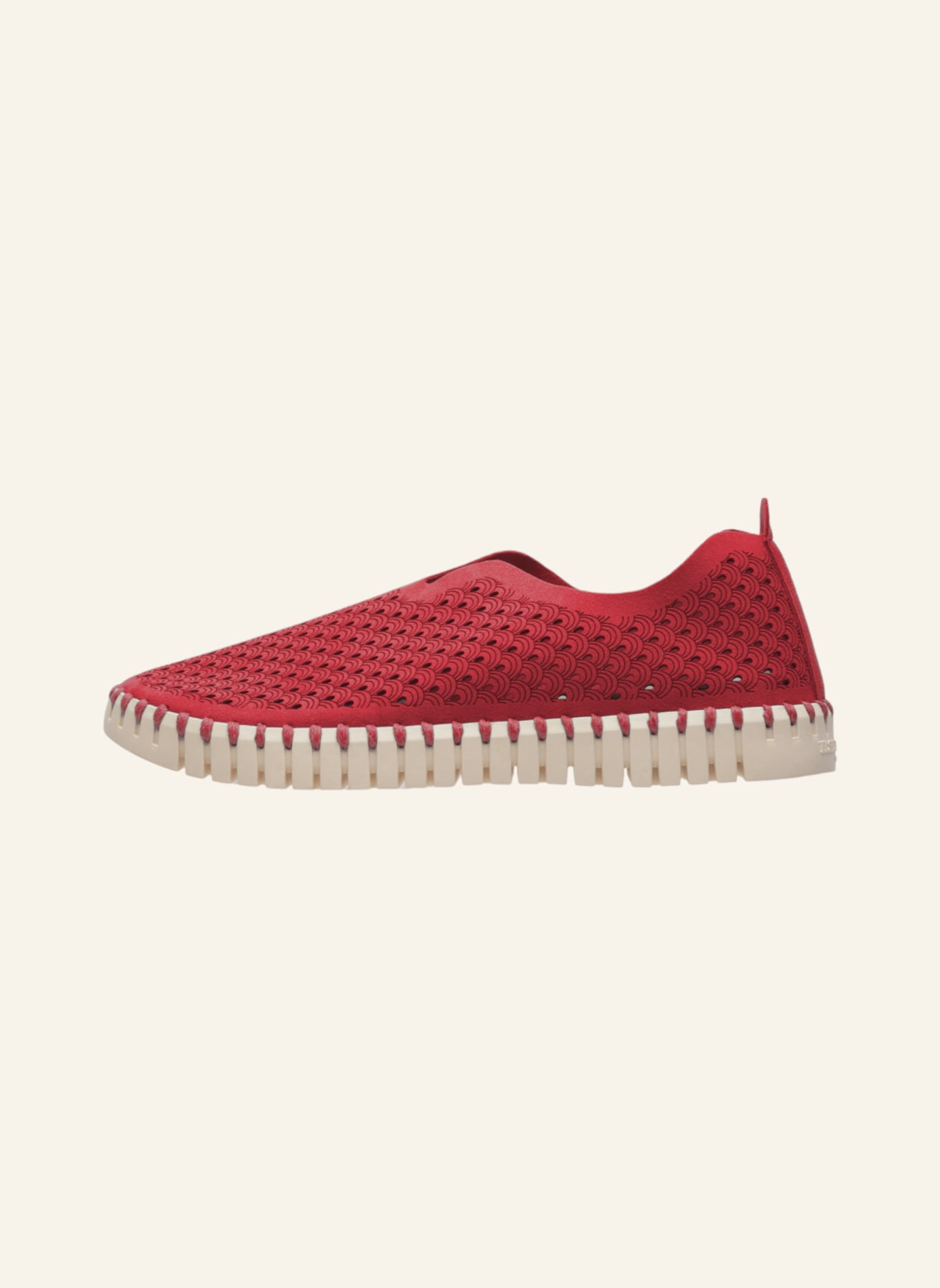 ILSE JACOBSEN Sneaker Low TULIP3275, Farbe: DUNKELROT (Bild 3)