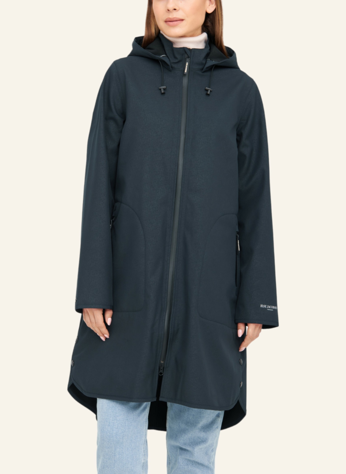 ILSE JACOBSEN Regenjacke RAIN128, Farbe: DUNKELBLAU (Bild 2)