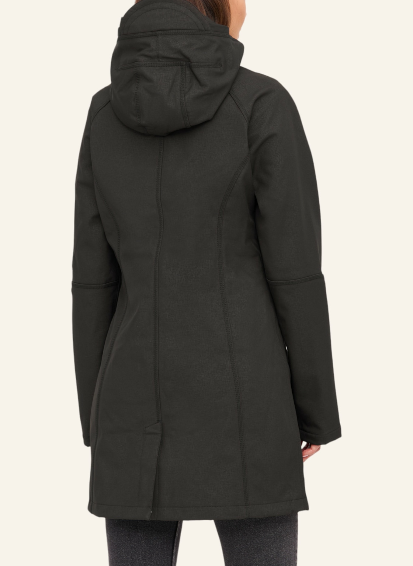 ILSE JACOBSEN Softshell-Mantel: SCHWARZ