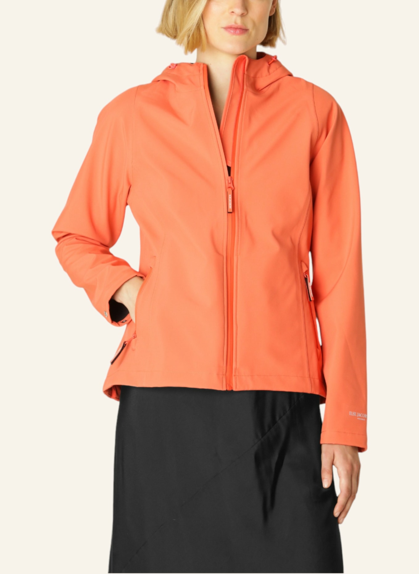 ILSE JACOBSEN Regenjacke DAYBREAK02, Farbe: ORANGE (Bild 3)