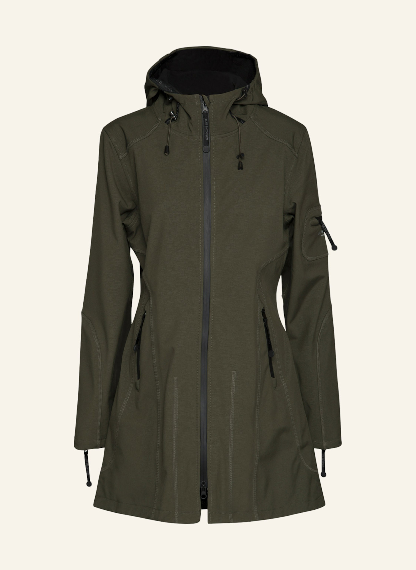 ILSE JACOBSEN Regenjacke RAIN07, Farbe: KHAKI (Bild 1)