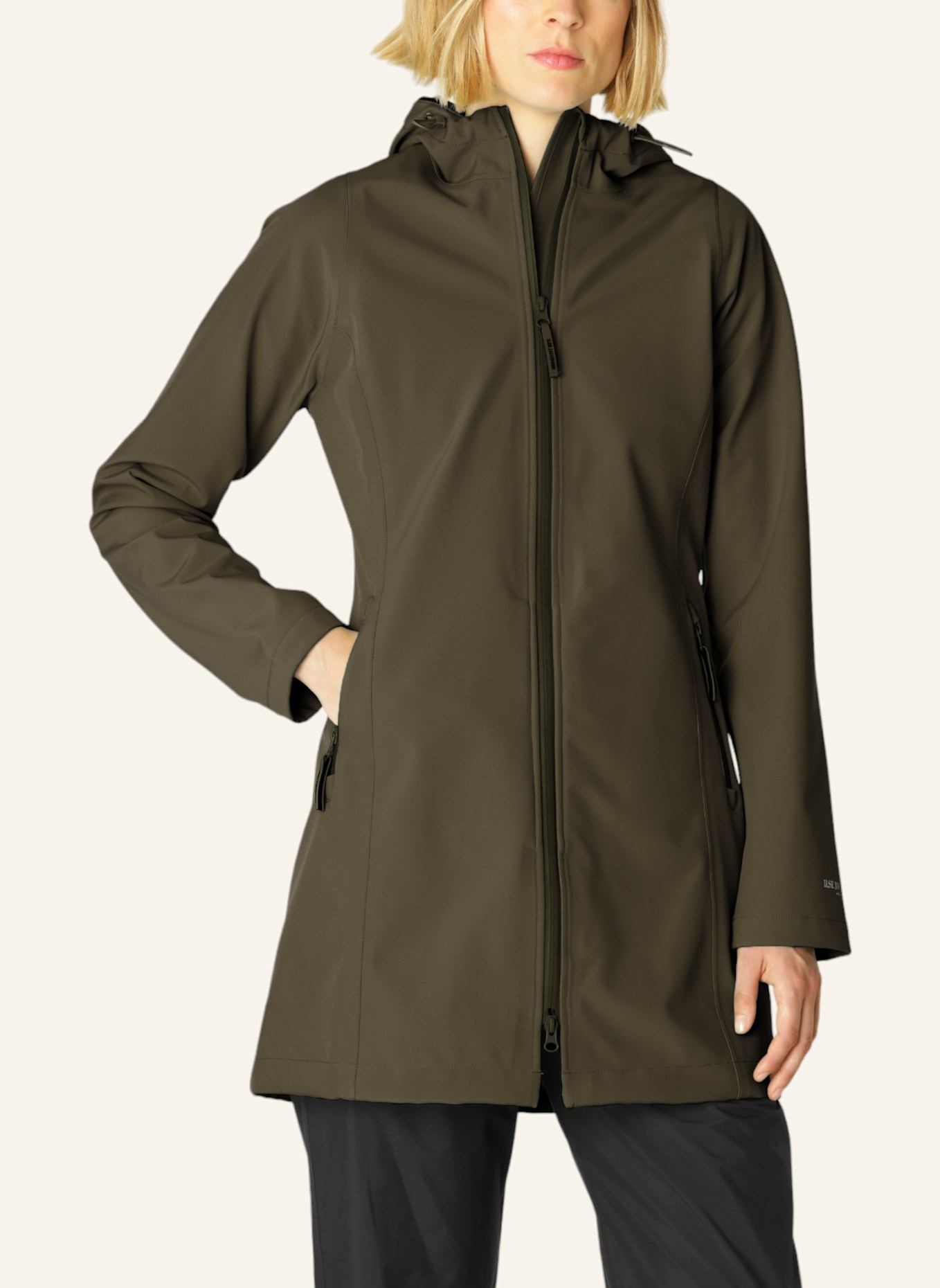 ILSE JACOBSEN Regenjacke DAYBREAK01, Farbe: KHAKI (Bild 3)