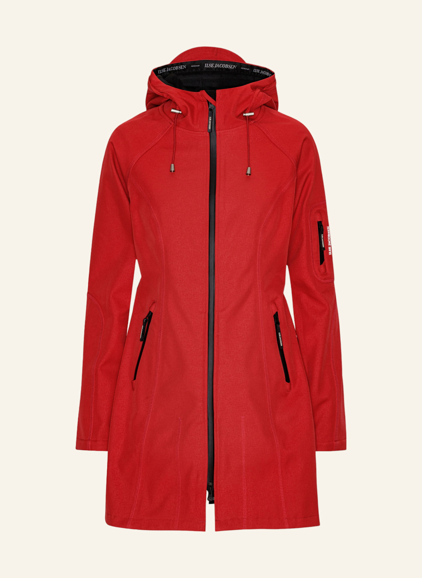 ILSE JACOBSEN Regenjacke RAIN37, Farbe: ROT (Bild 1)