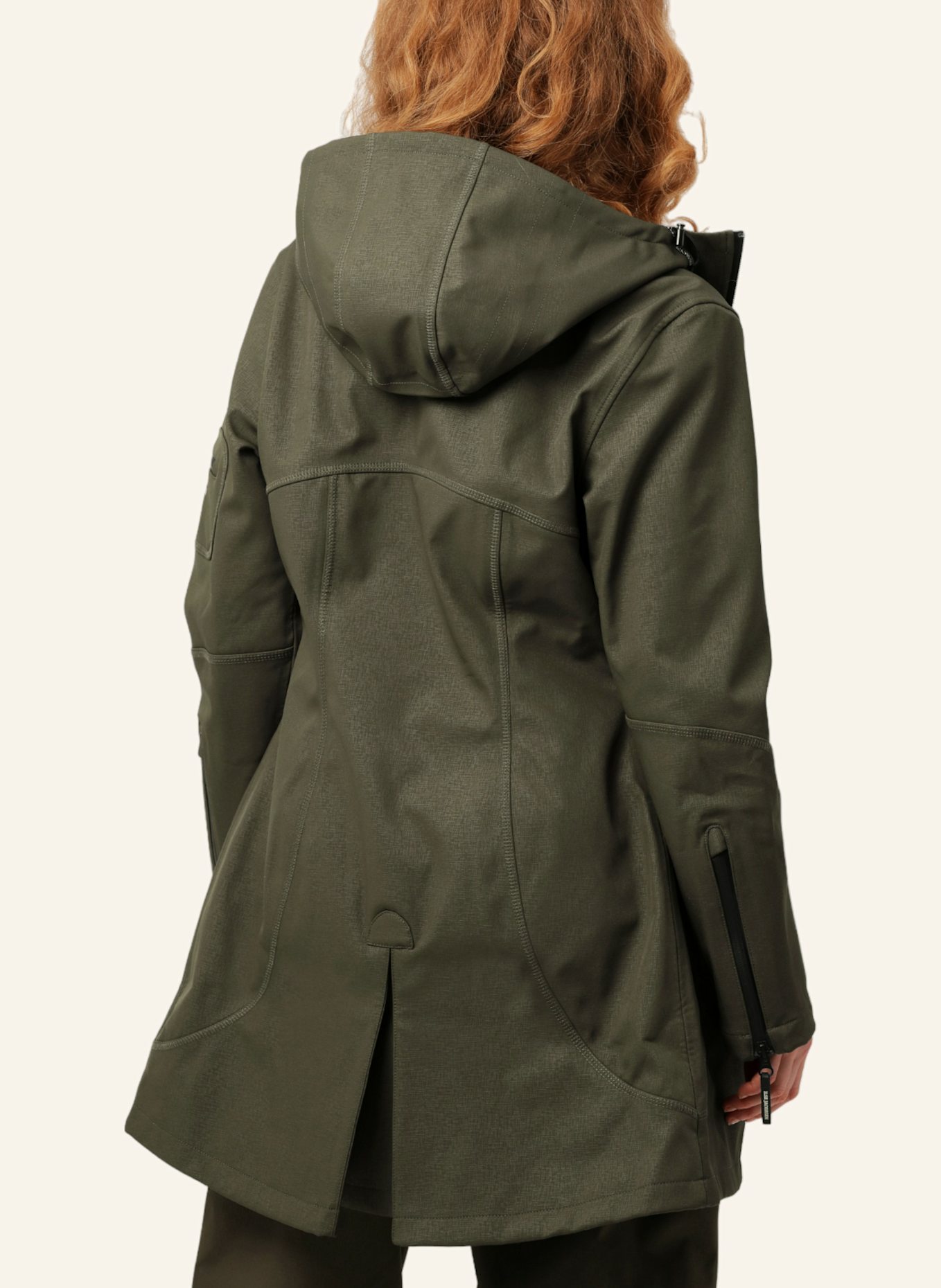 ILSE JACOBSEN Regenjacke RAIN07, Farbe: KHAKI (Bild 5)