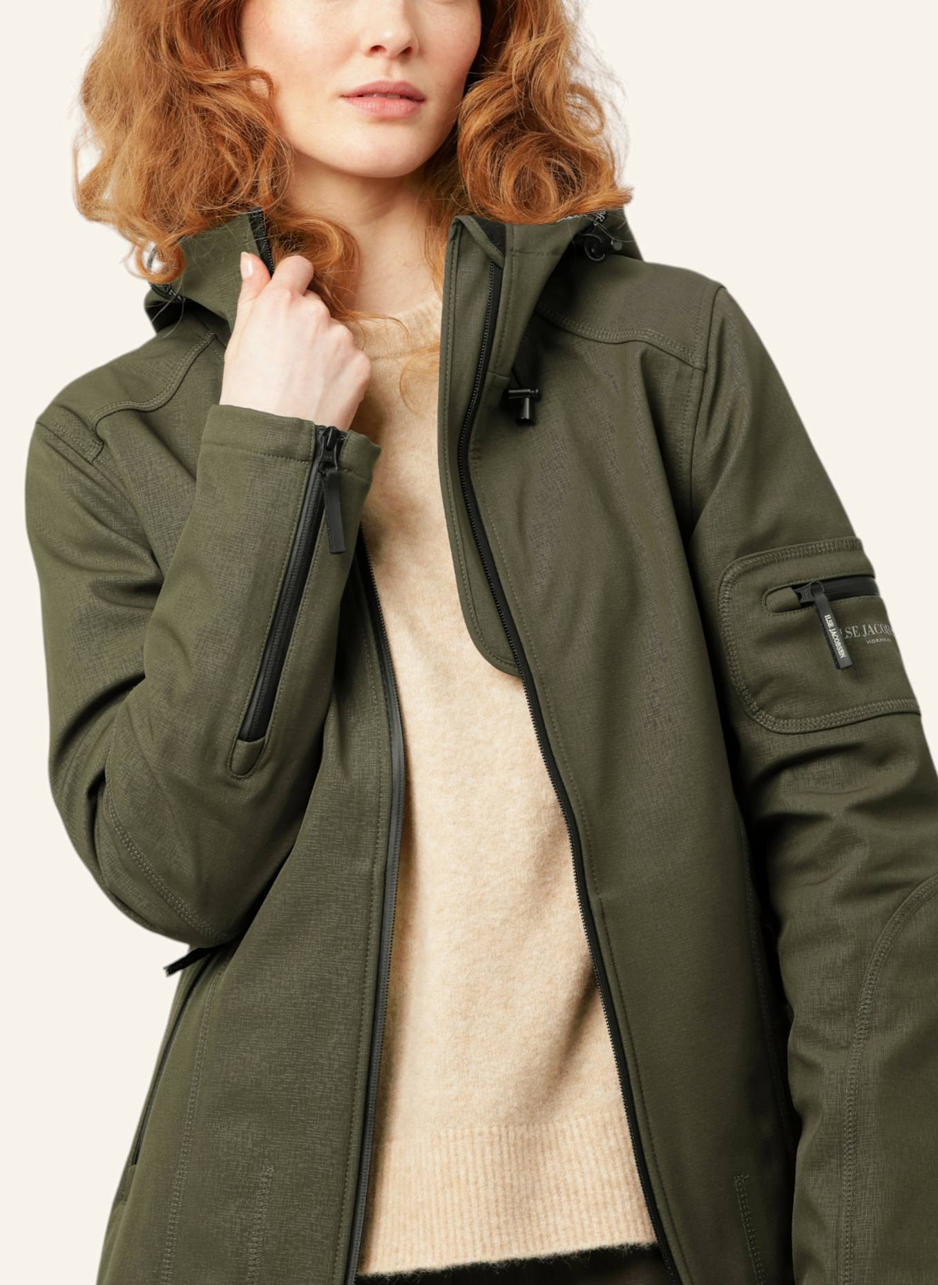 ILSE JACOBSEN Regenjacke RAIN07, Farbe: KHAKI (Bild 6)