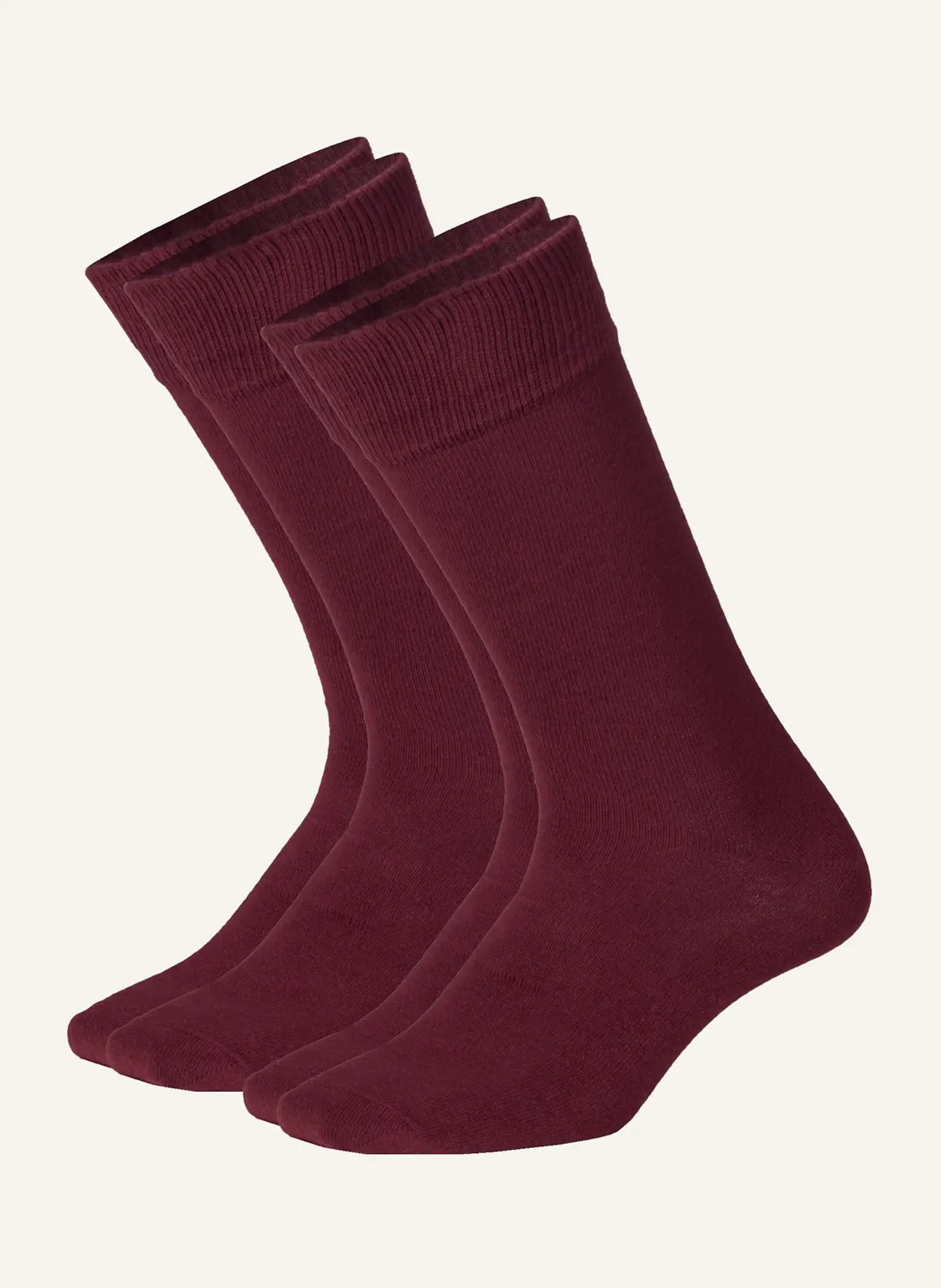 DillySocks Socken D-COMPOSE 2ER SET, Farbe: DUNKELROT (Bild 1)