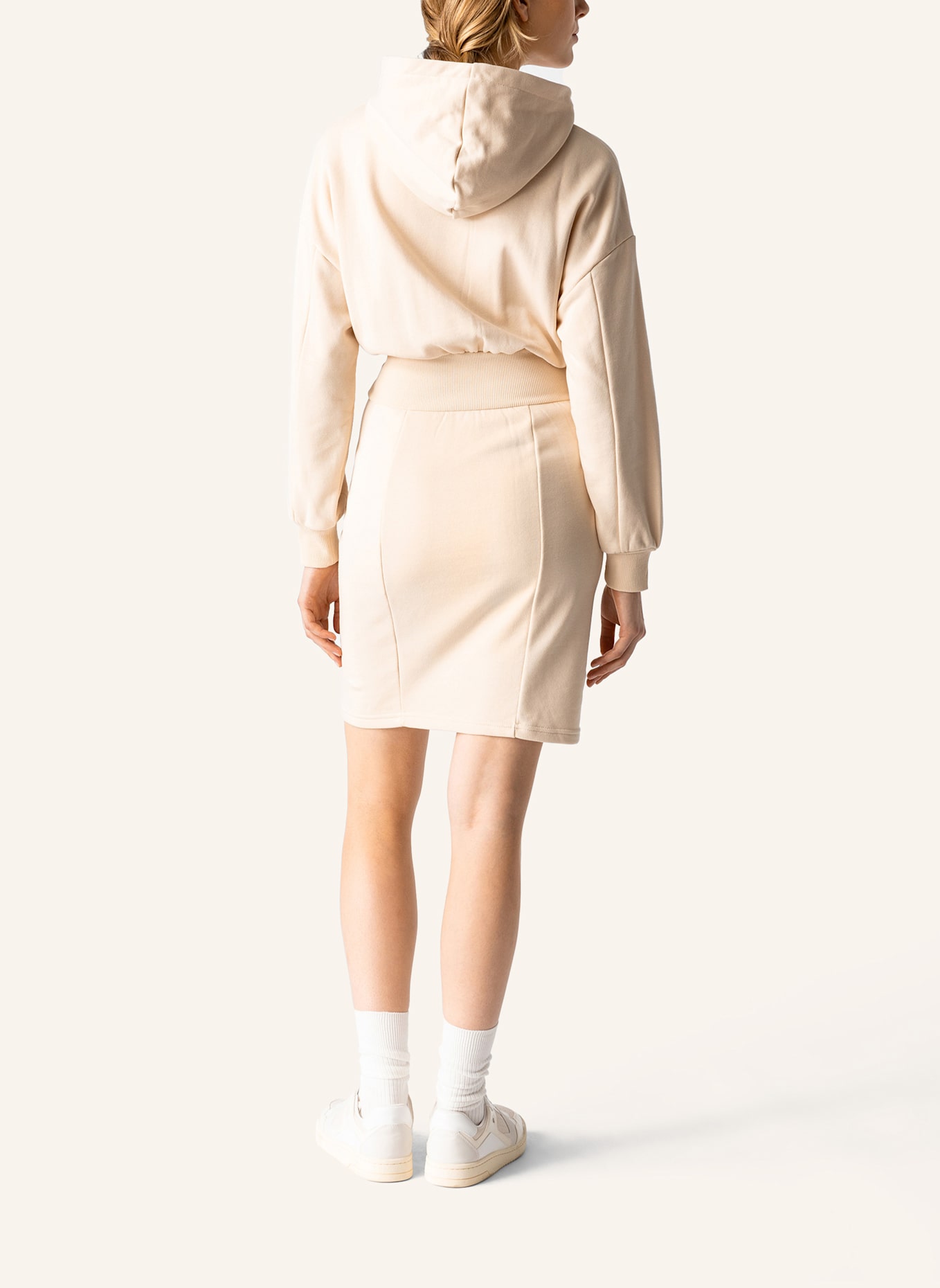 Les Lunes Hoodie-Kleid CHARLIE, Farbe: BEIGE (Bild 3)