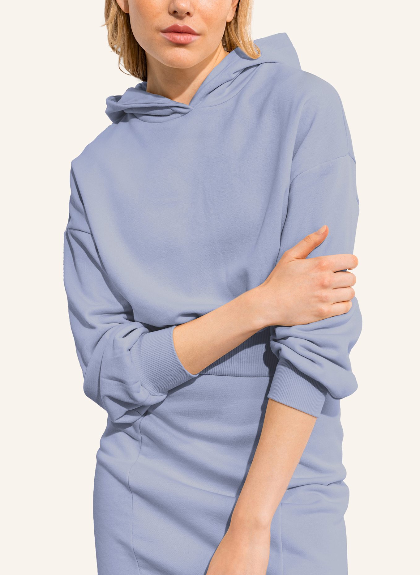 Les Lunes Hoodie-Kleid CHARLIE, Farbe: BLAU (Bild 4)