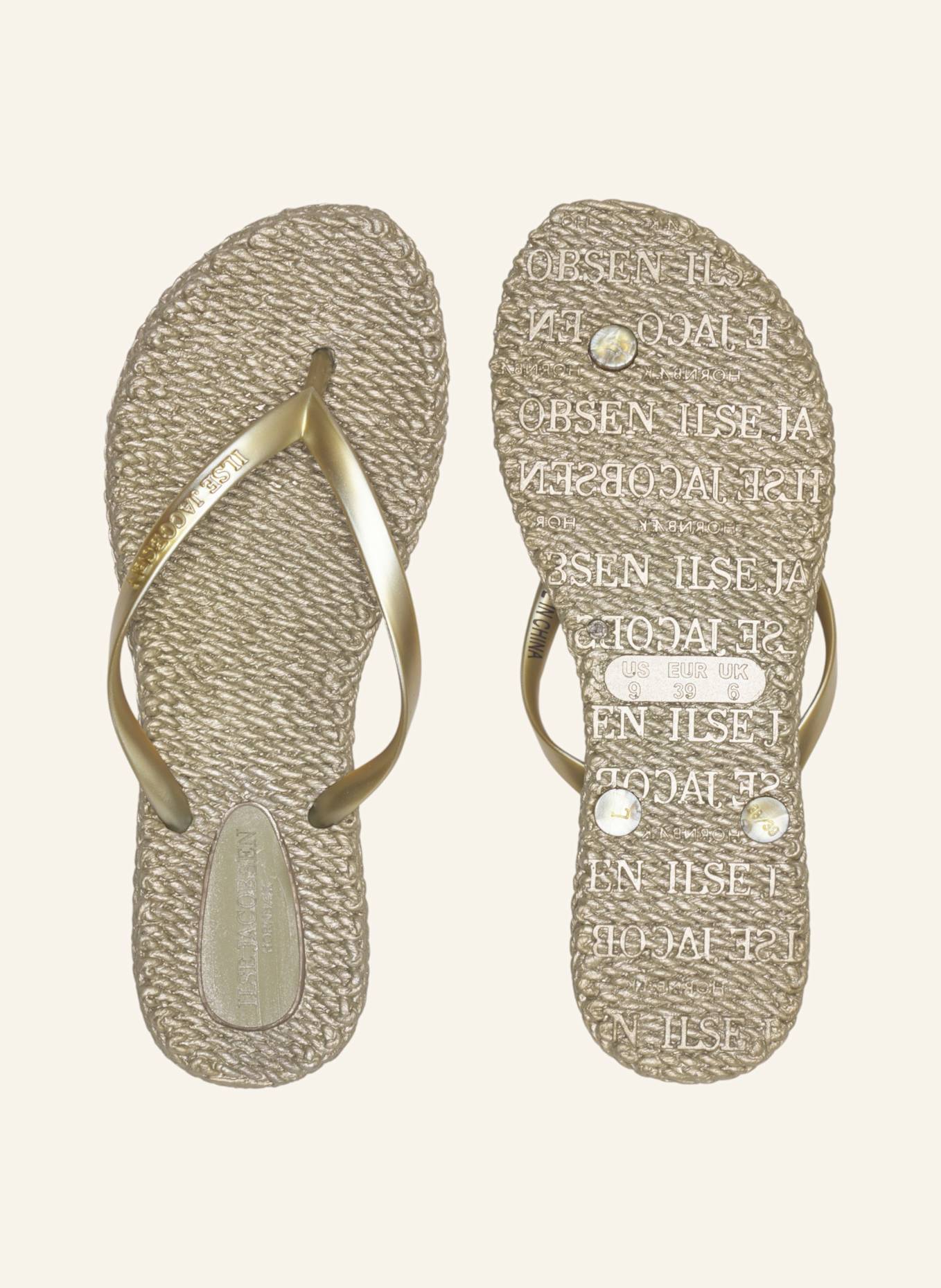 ILSE JACOBSEN Zehentrenner CHEERFUL02: BRAUN