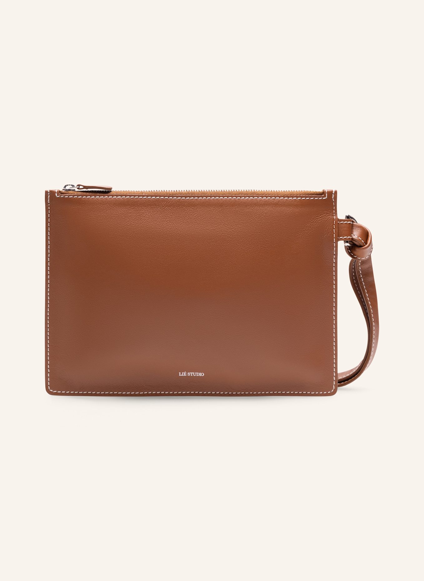 Lié Studio Clutches CHARLIE: BRAUN