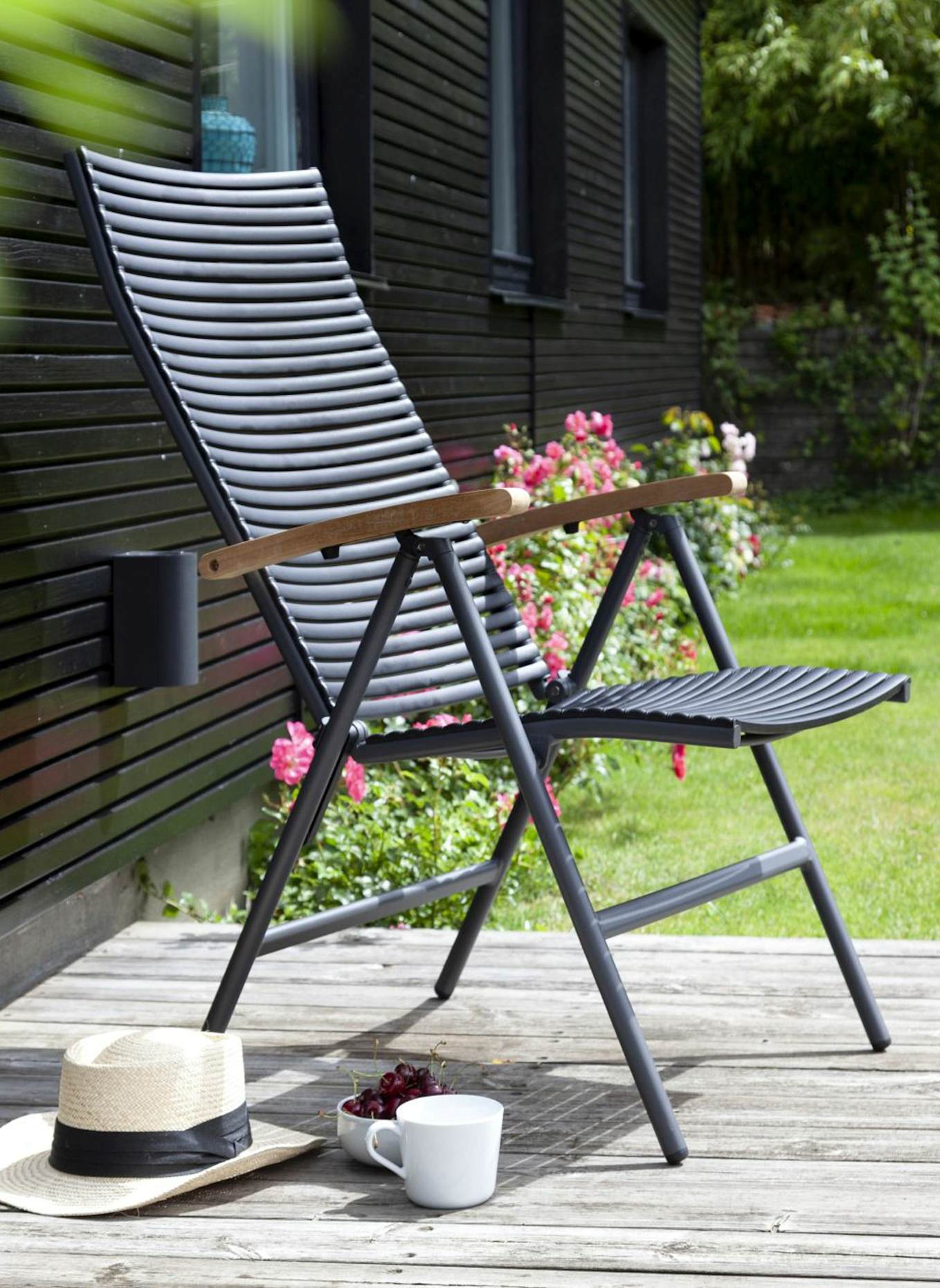 cinas 5tlg.- Gartenmöbelset MOOD/MOOD POSITION: GRAU