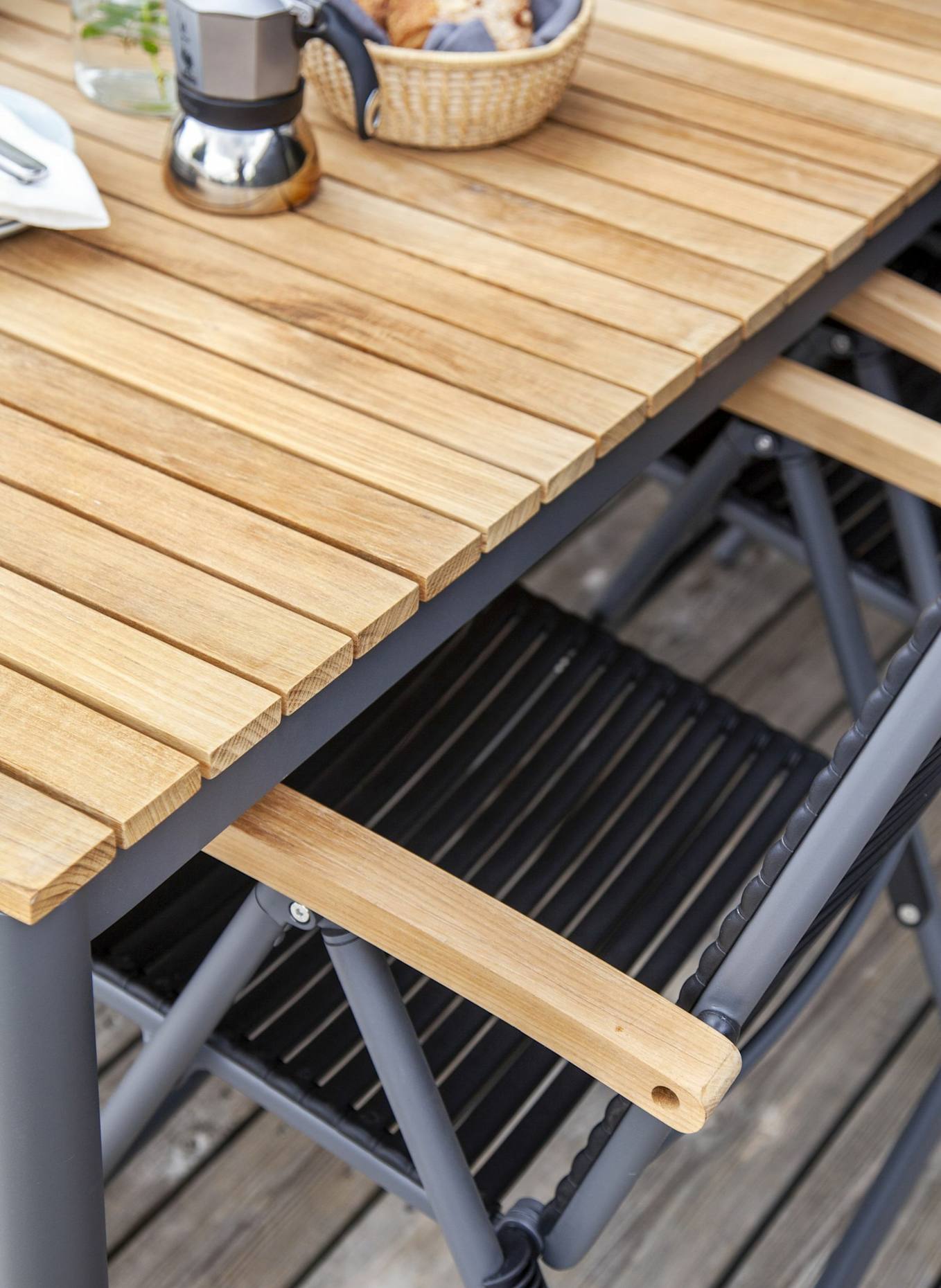 cinas Gartentisch MOOD: GRAU