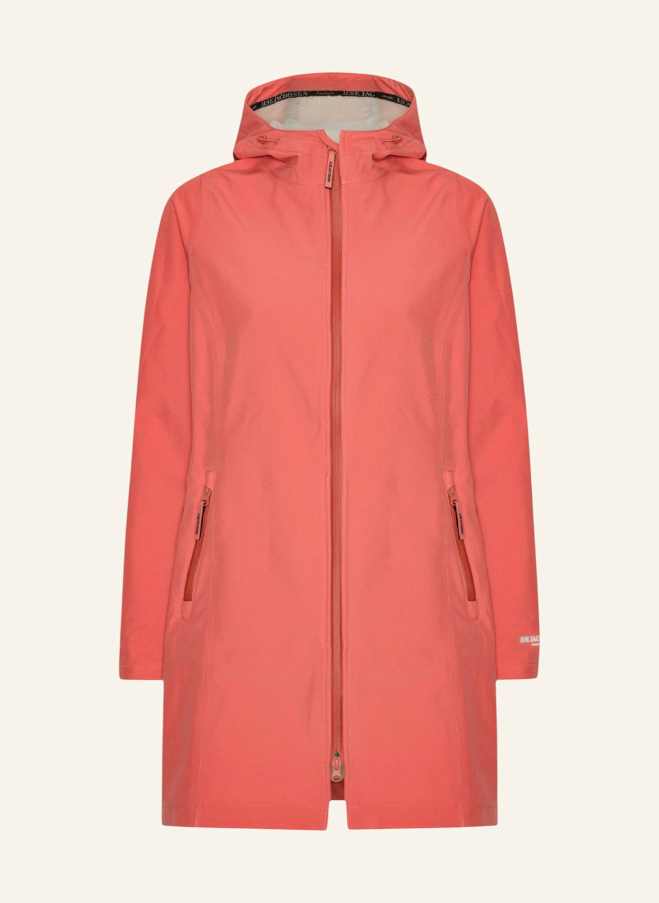 ILSE JACOBSEN Regenmantel DAYBREAK01B: HELLROSA