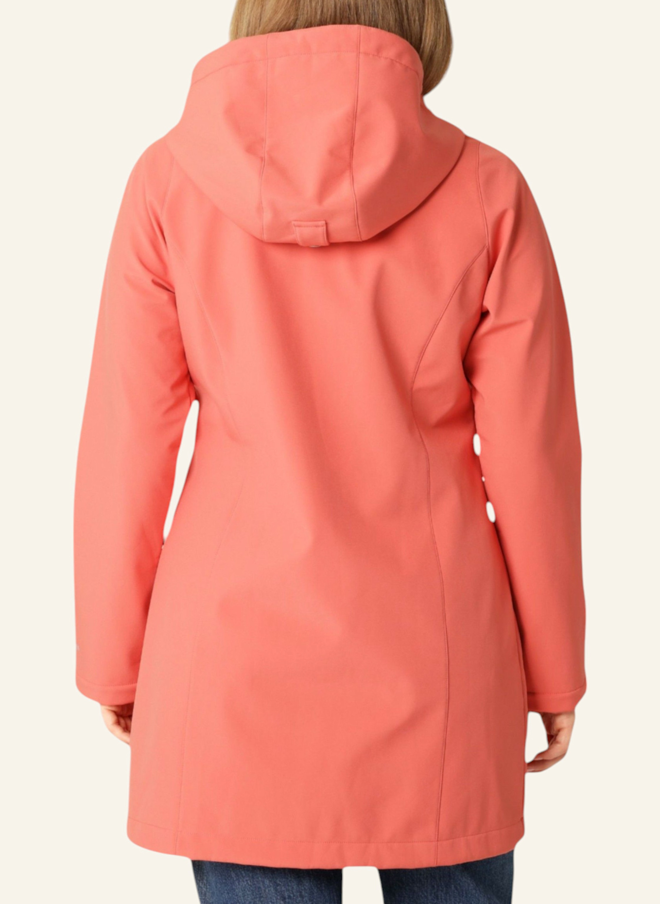 ILSE JACOBSEN Regenmantel DAYBREAK01B: HELLROSA