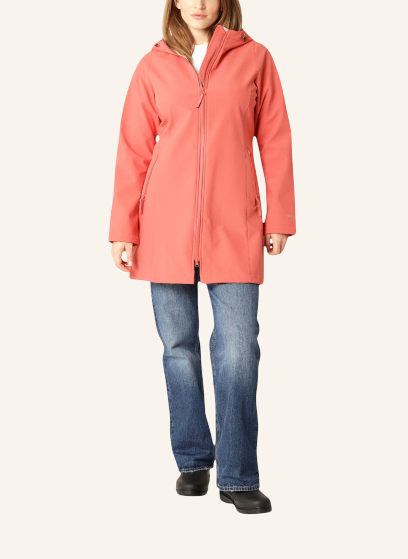 ILSE JACOBSEN Regenmantel DAYBREAK01B: HELLROSA