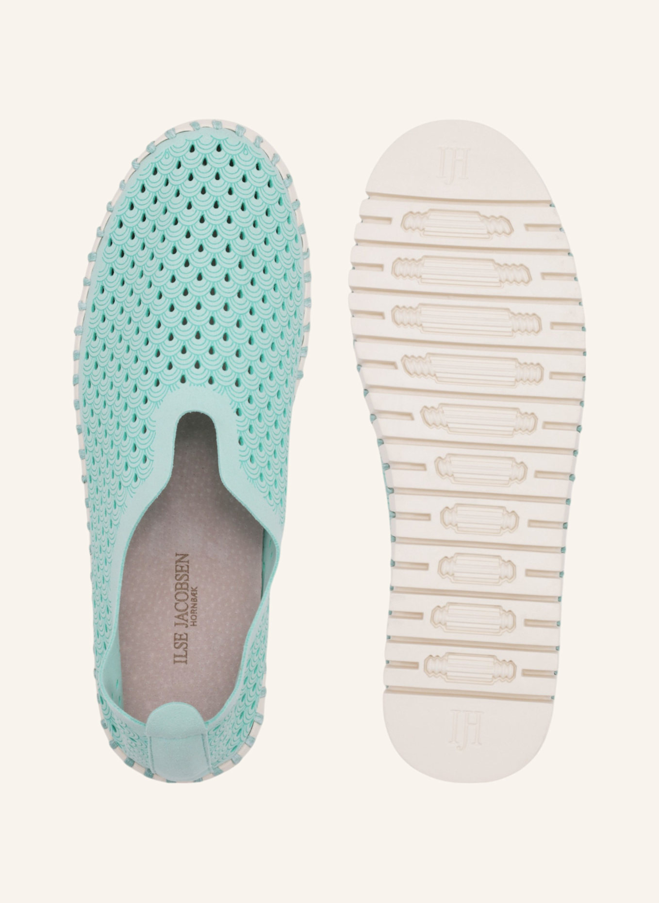 ILSE JACOBSEN Sneaker Low TULIP3275: PETROL